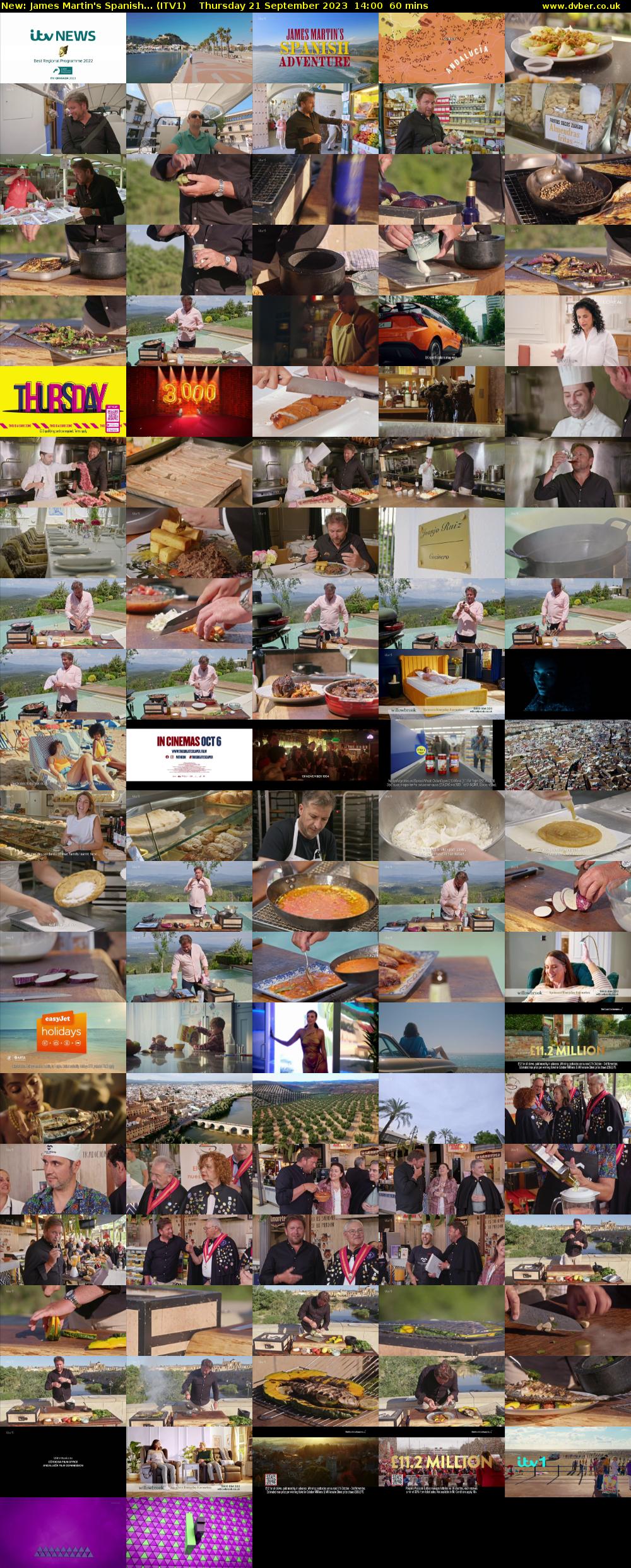 James Martin's Spanish... (ITV1) Thursday 21 September 2023 14:00 - 15:00