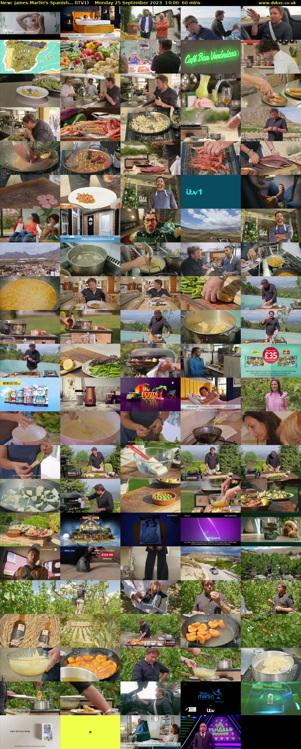 James Martin's Spanish... (ITV1) Monday 25 September 2023 14:00 - 15:00