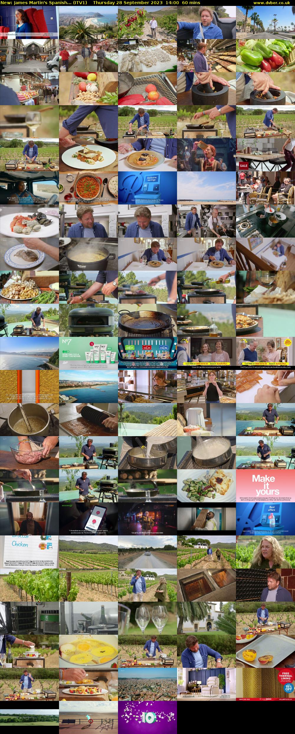 James Martin's Spanish... (ITV1) Thursday 28 September 2023 14:00 - 15:00