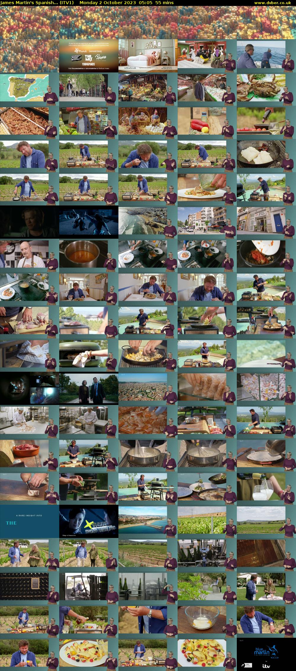 James Martin's Spanish... (ITV1) Monday 2 October 2023 05:05 - 06:00