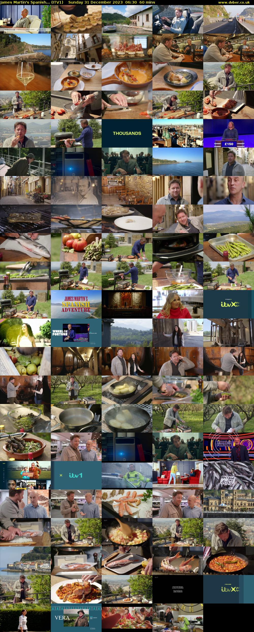 James Martin's Spanish... (ITV1) Sunday 31 December 2023 06:30 - 07:30