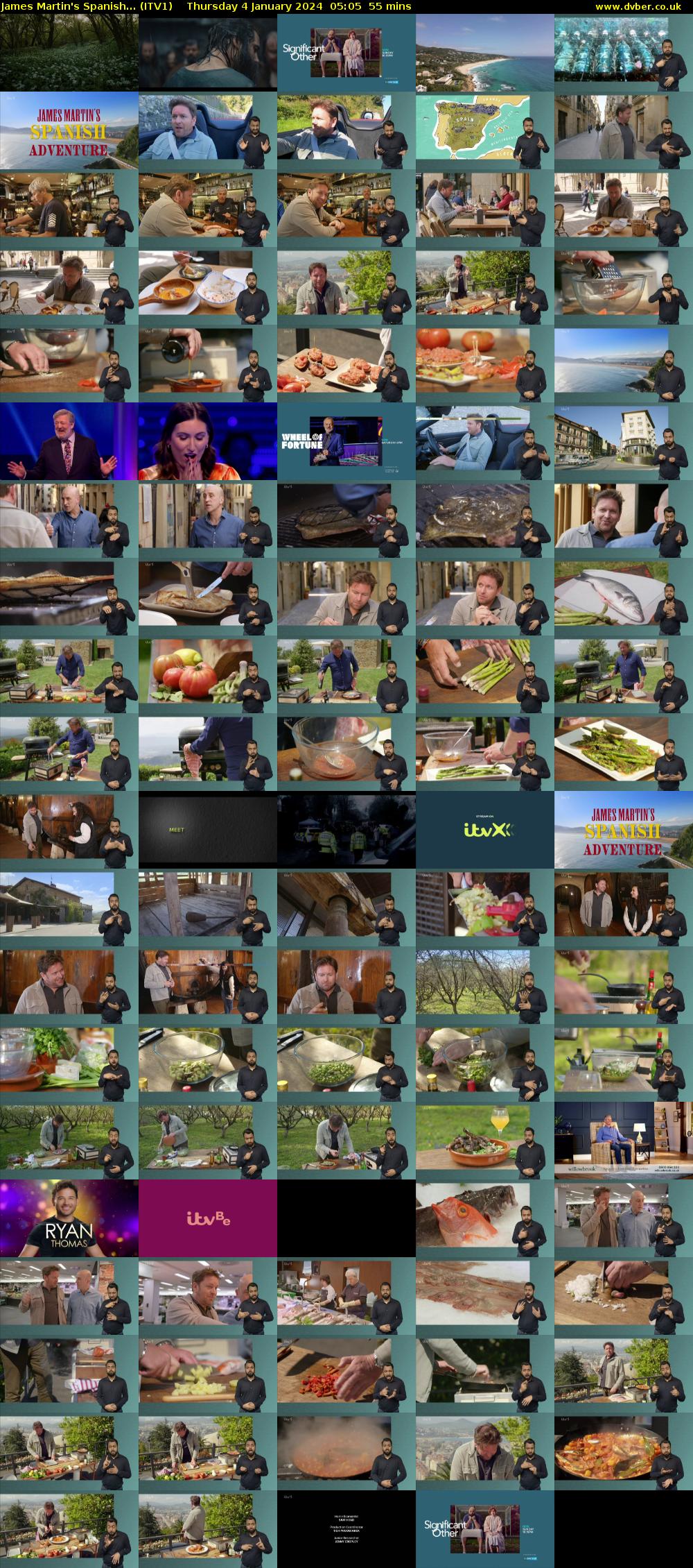 James Martin's Spanish... (ITV1) Thursday 4 January 2024 05:05 - 06:00