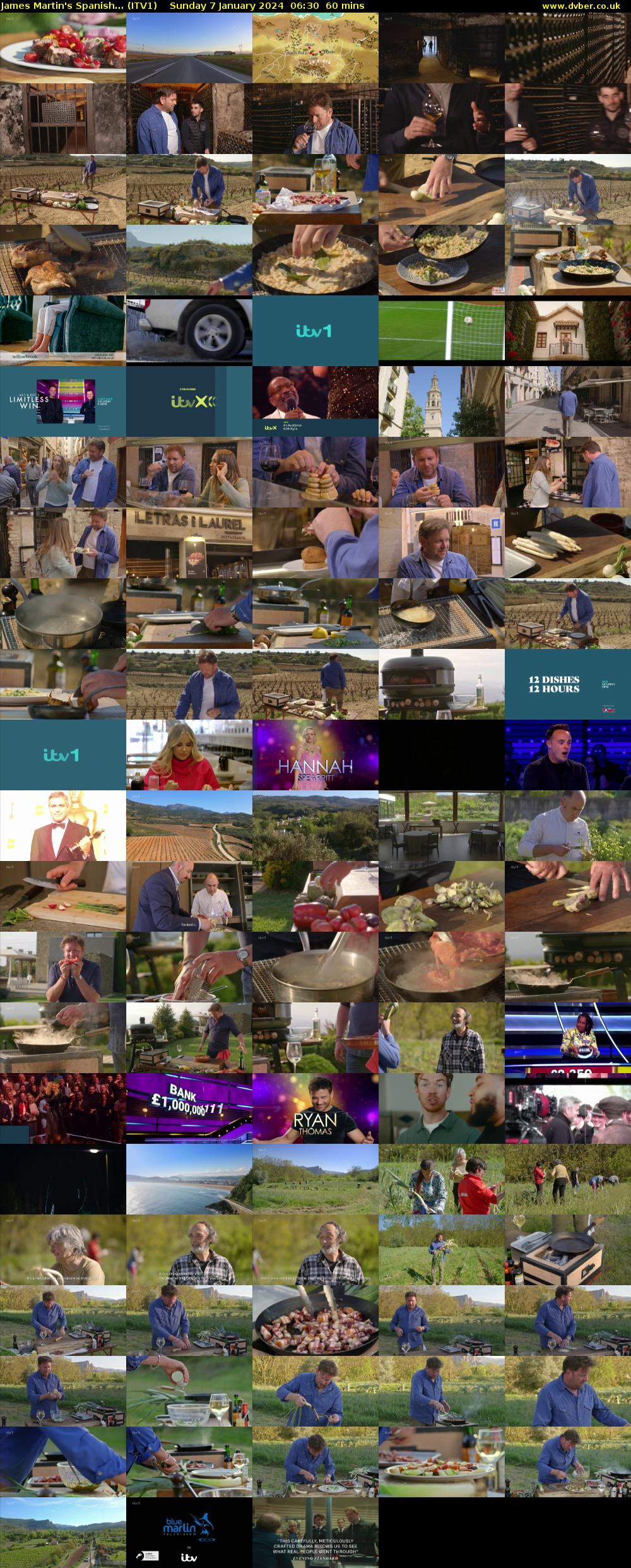 James Martin's Spanish... (ITV1) Sunday 7 January 2024 06:30 - 07:30