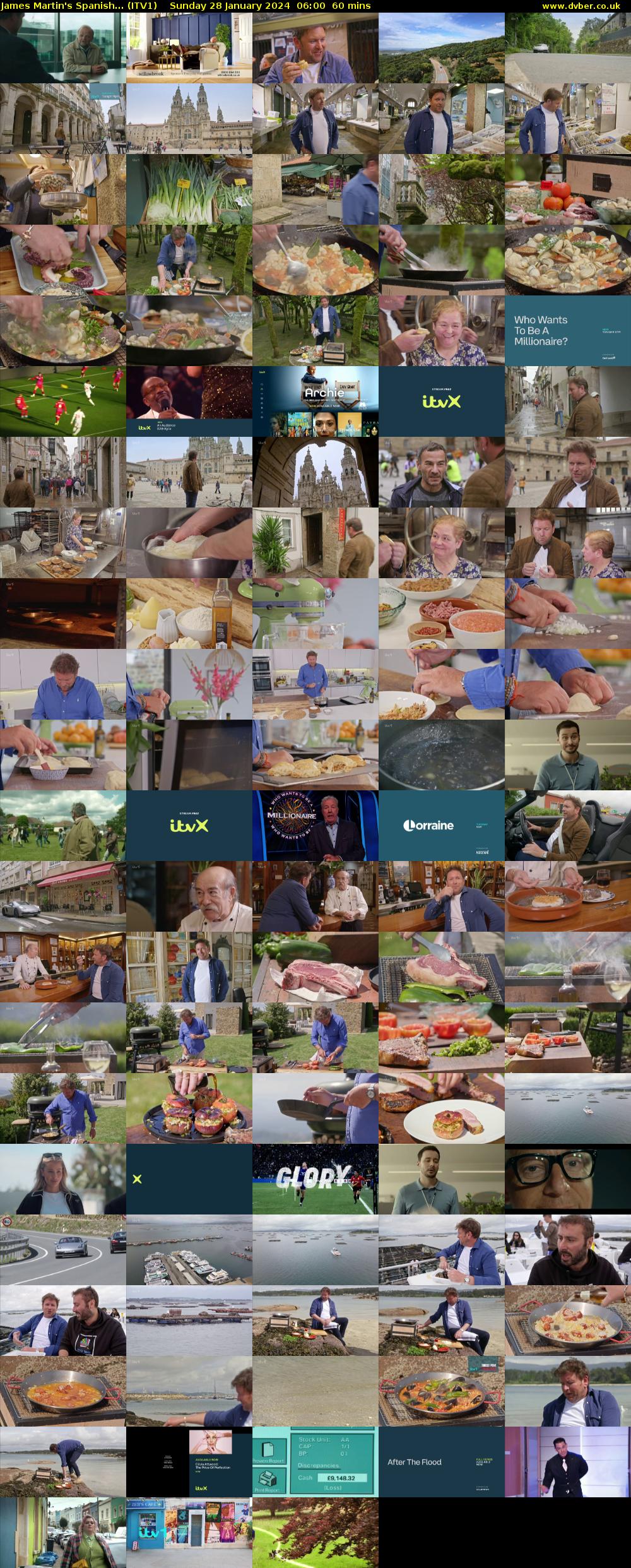 James Martin's Spanish... (ITV1) Sunday 28 January 2024 06:00 - 07:00