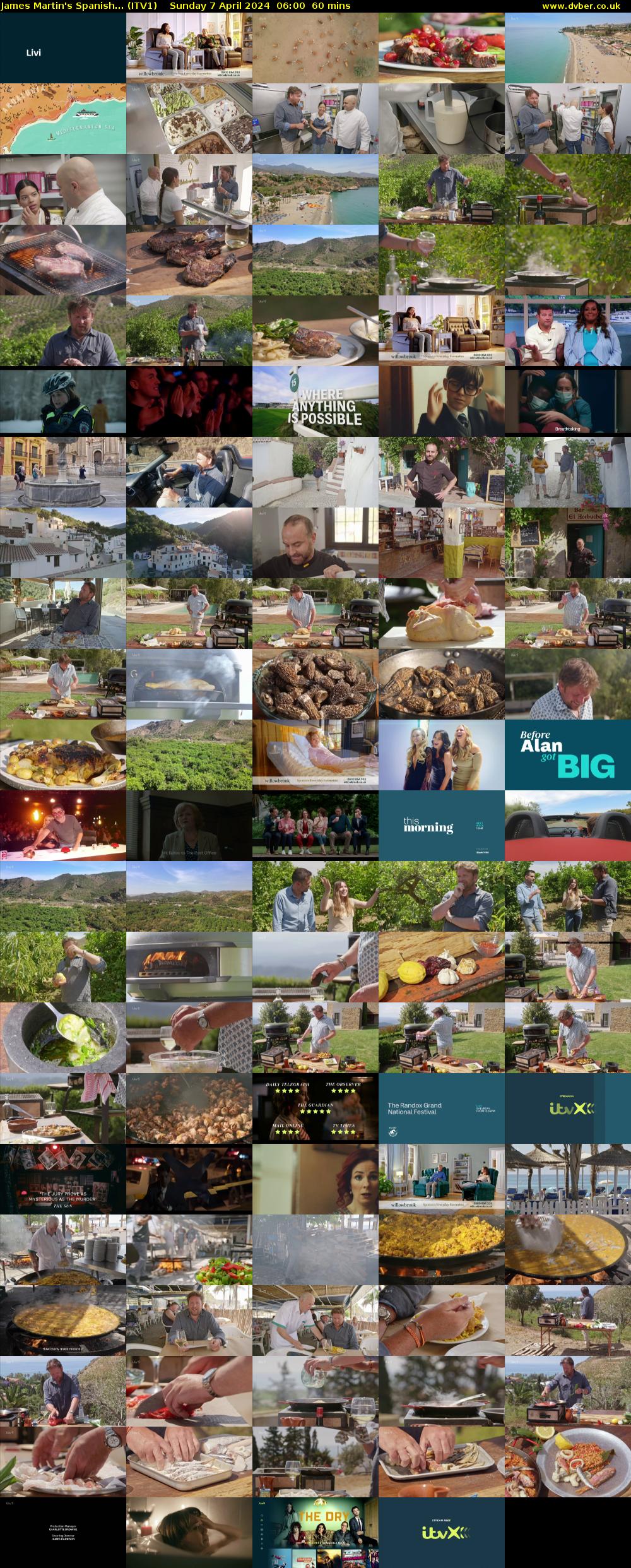 James Martin's Spanish... (ITV1) Sunday 7 April 2024 06:00 - 07:00