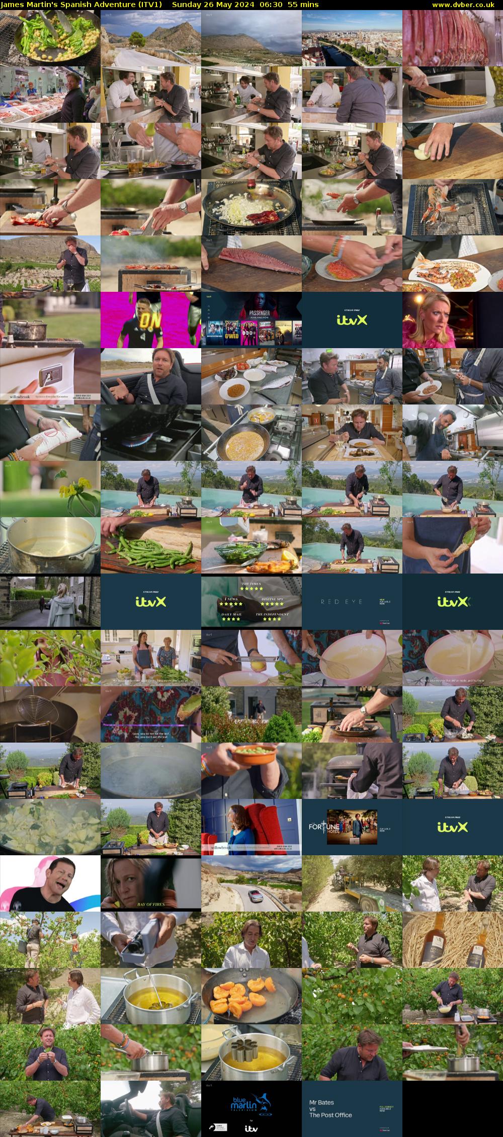 James Martin's Spanish Adventure (ITV1) Sunday 26 May 2024 06:30 - 07:25
