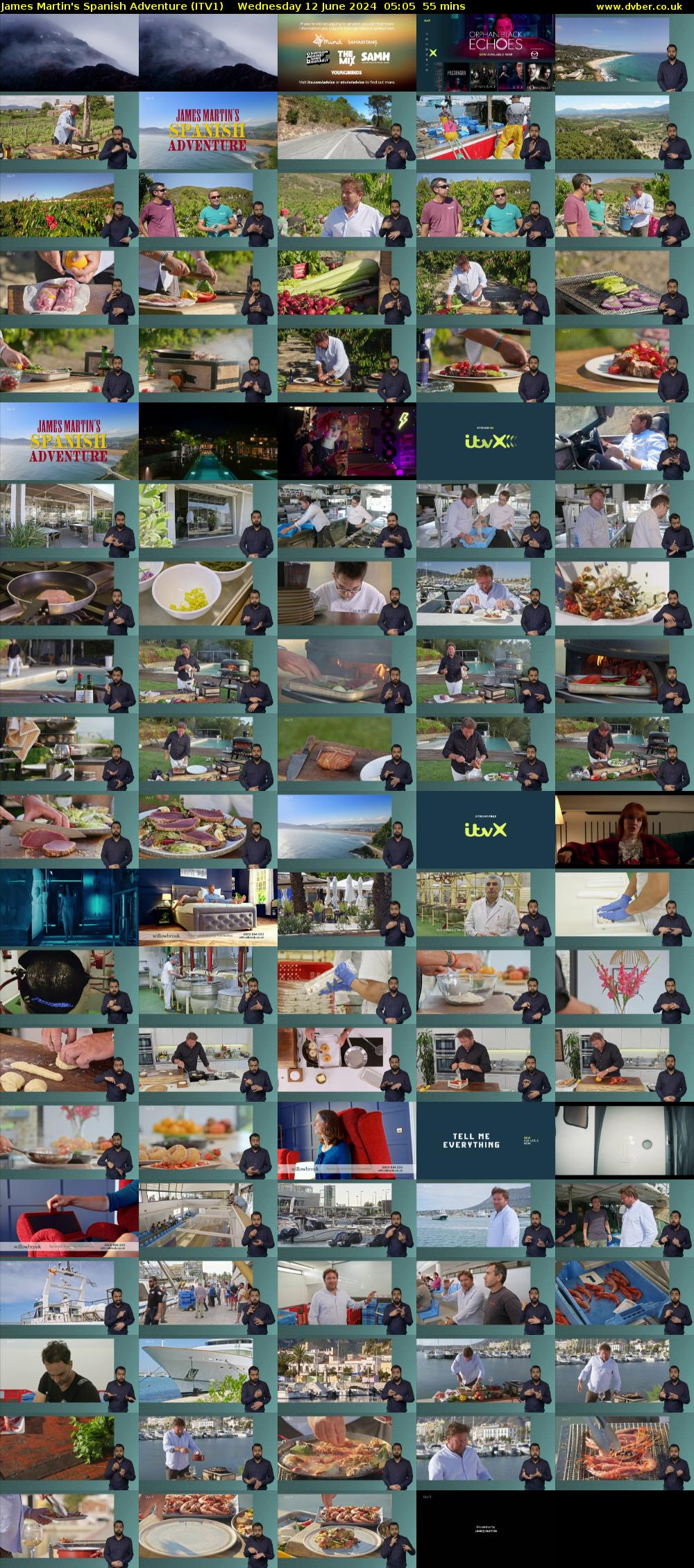 James Martin's Spanish Adventure (ITV1) Wednesday 12 June 2024 05:05 - 06:00