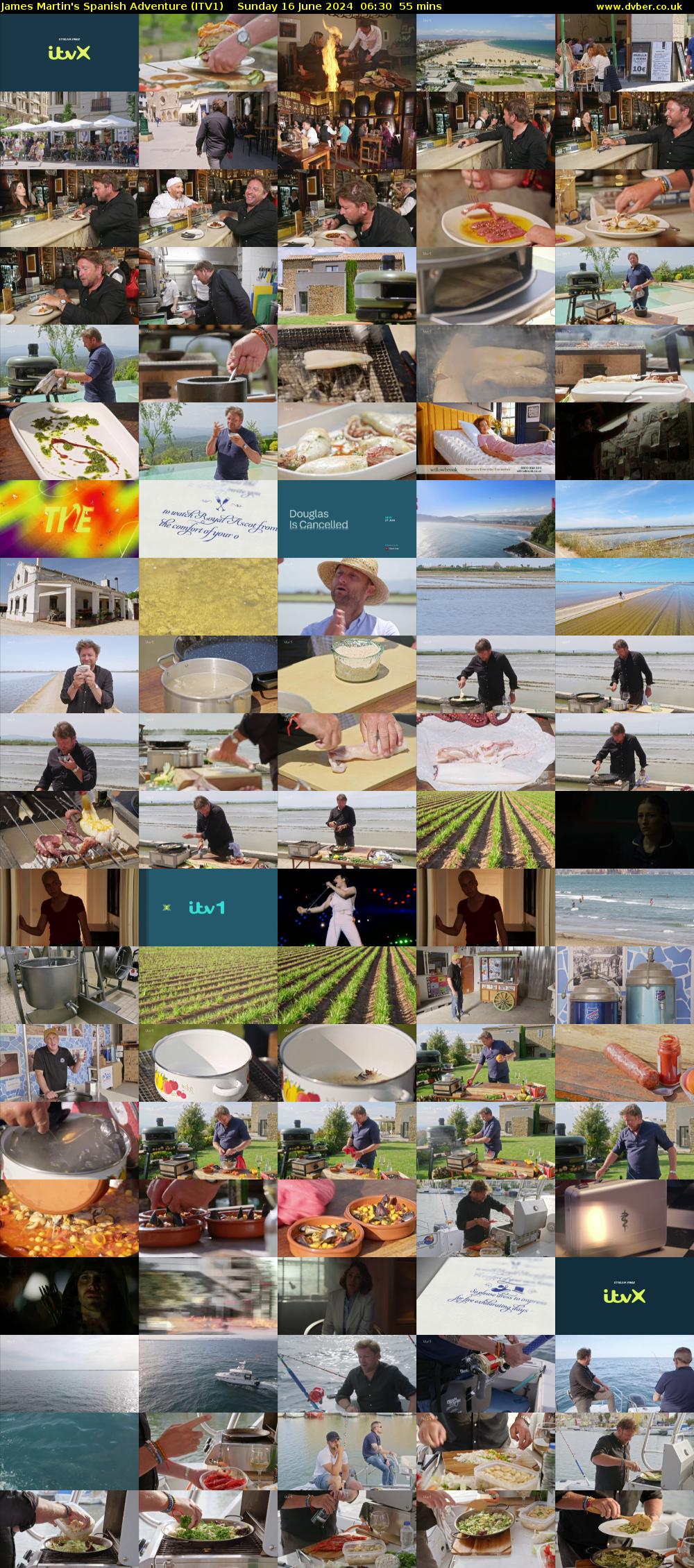 James Martin's Spanish Adventure (ITV1) Sunday 16 June 2024 06:30 - 07:25