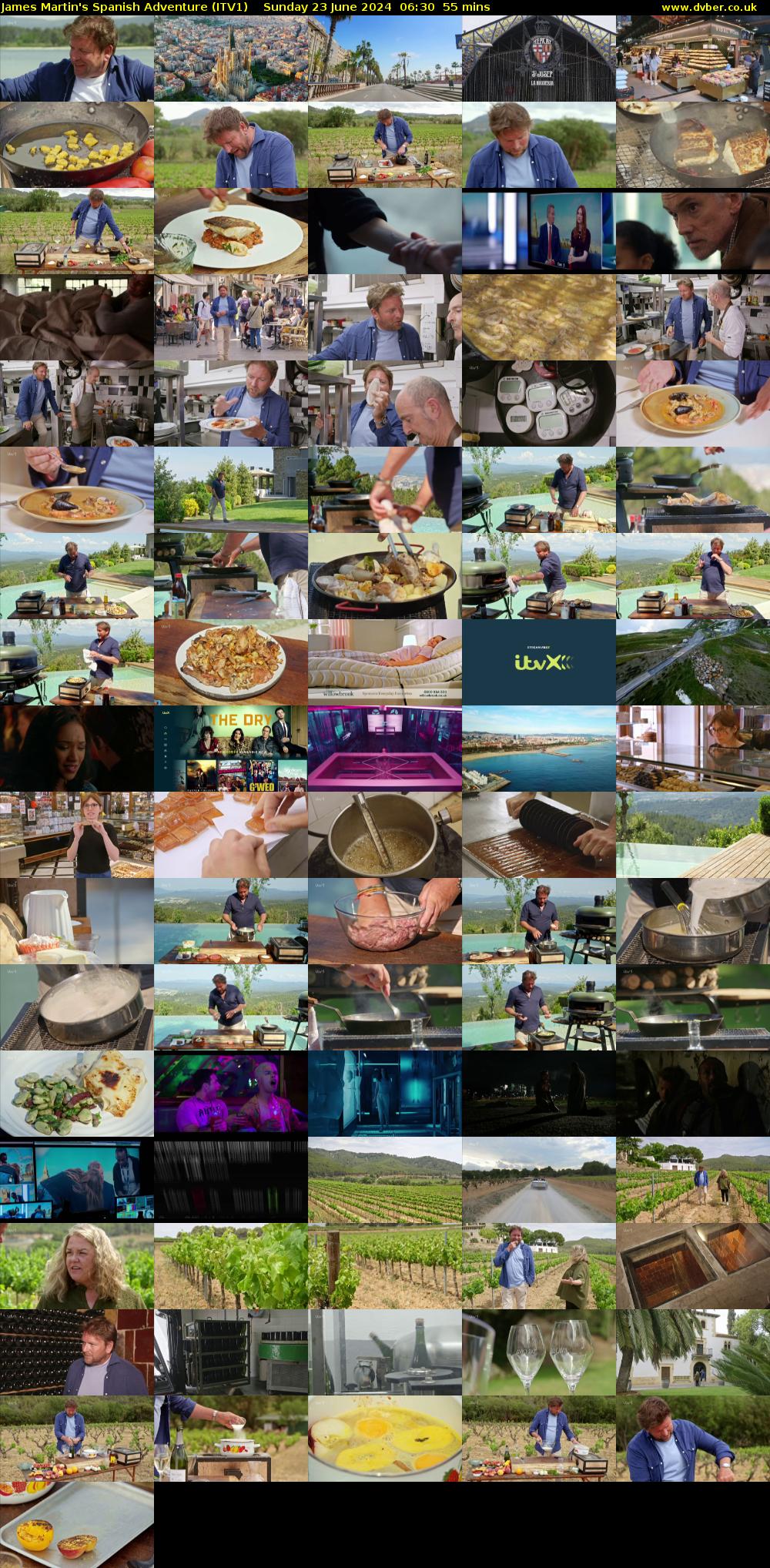 James Martin's Spanish Adventure (ITV1) Sunday 23 June 2024 06:30 - 07:25