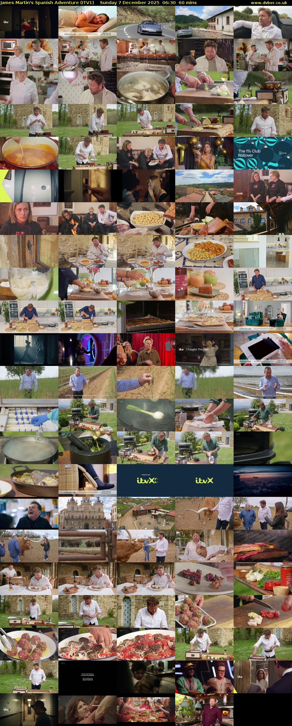 James Martin's Spanish Adventure (ITV1) Sunday 7 December 2025 06:30 - 07:30