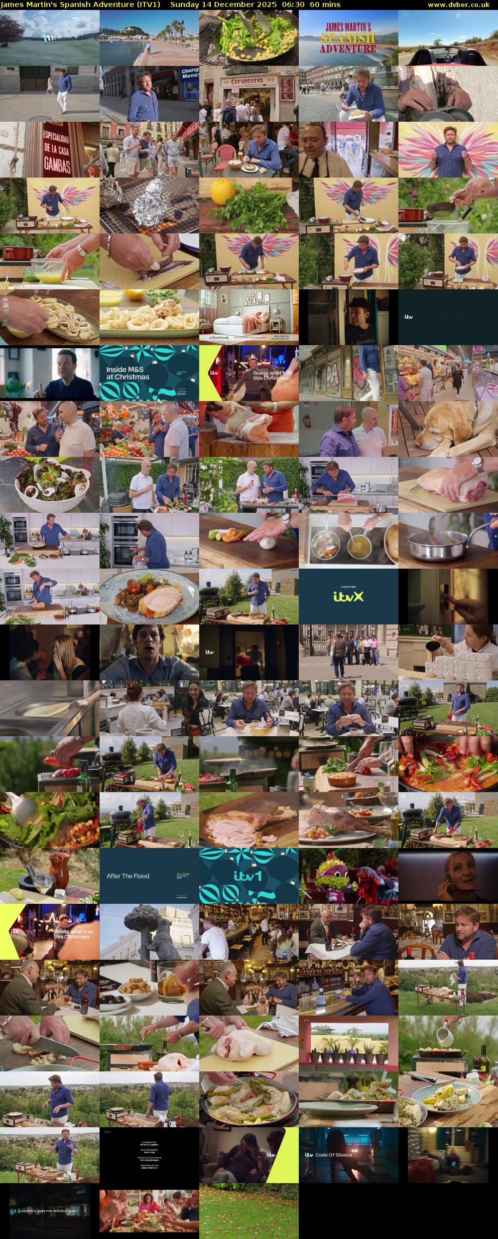James Martin's Spanish Adventure (ITV1) Sunday 14 December 2025 06:30 - 07:30