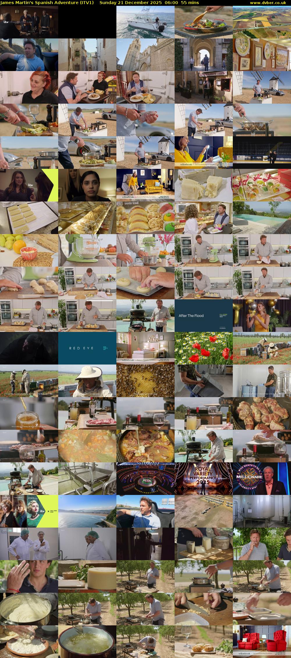 James Martin's Spanish Adventure (ITV1) Sunday 21 December 2025 06:00 - 06:55