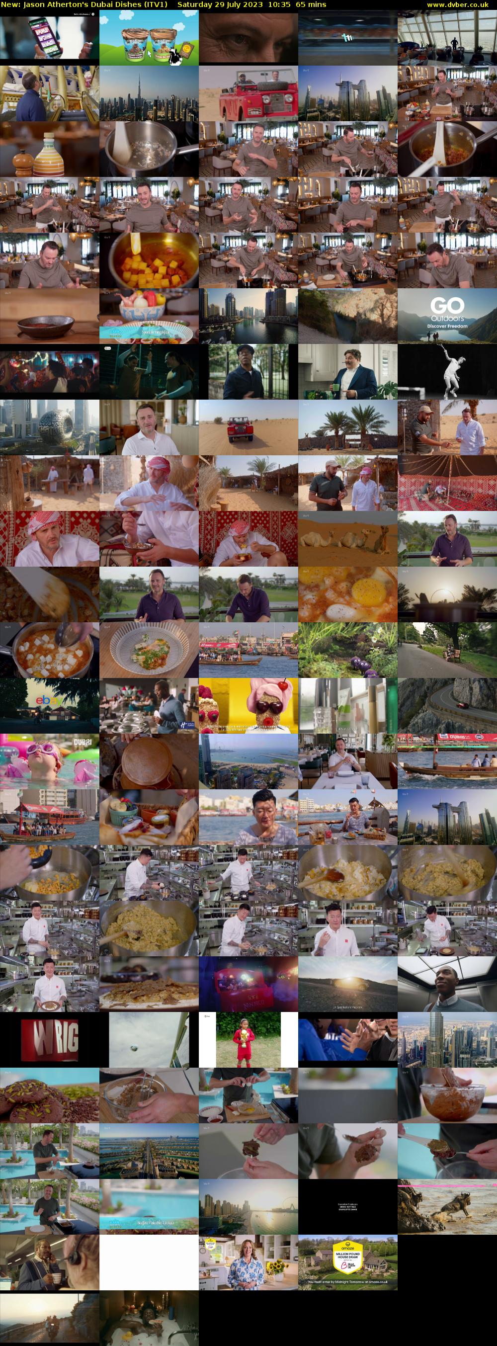 Jason Atherton's Dubai Dishes (ITV1) Saturday 29 July 2023 10:35 - 11:40