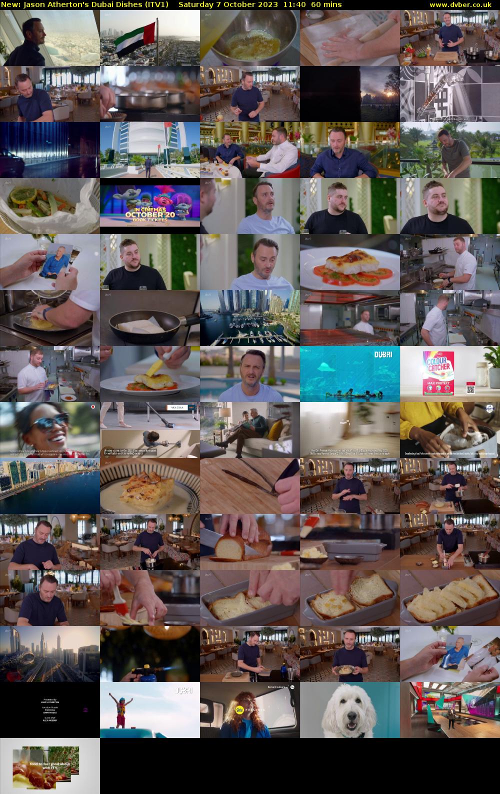 Jason Atherton's Dubai Dishes (ITV1) Saturday 7 October 2023 11:40 - 12:40