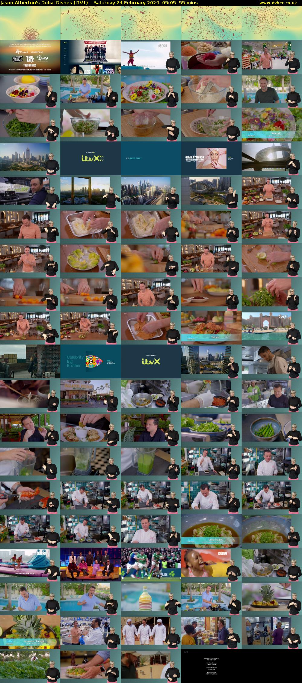 Jason Atherton's Dubai Dishes (ITV1) Saturday 24 February 2024 05:05 - 06:00