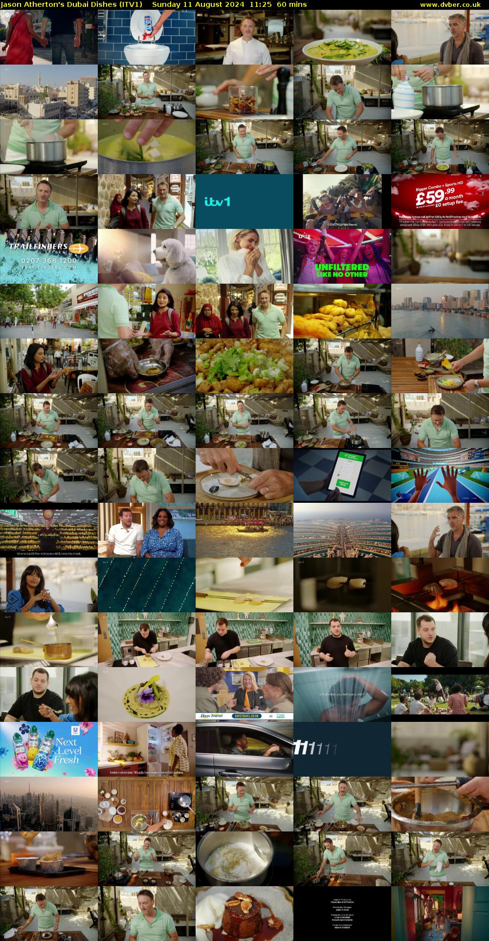 Jason Atherton's Dubai Dishes (ITV1) Sunday 11 August 2024 11:25 - 12:25