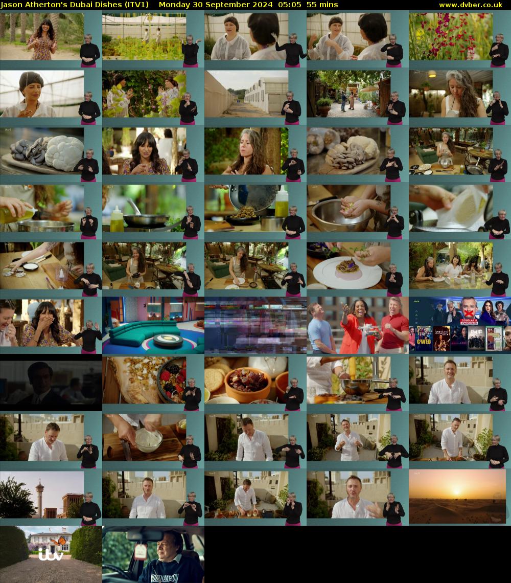 Jason Atherton's Dubai Dishes (ITV1) Monday 30 September 2024 05:05 - 06:00