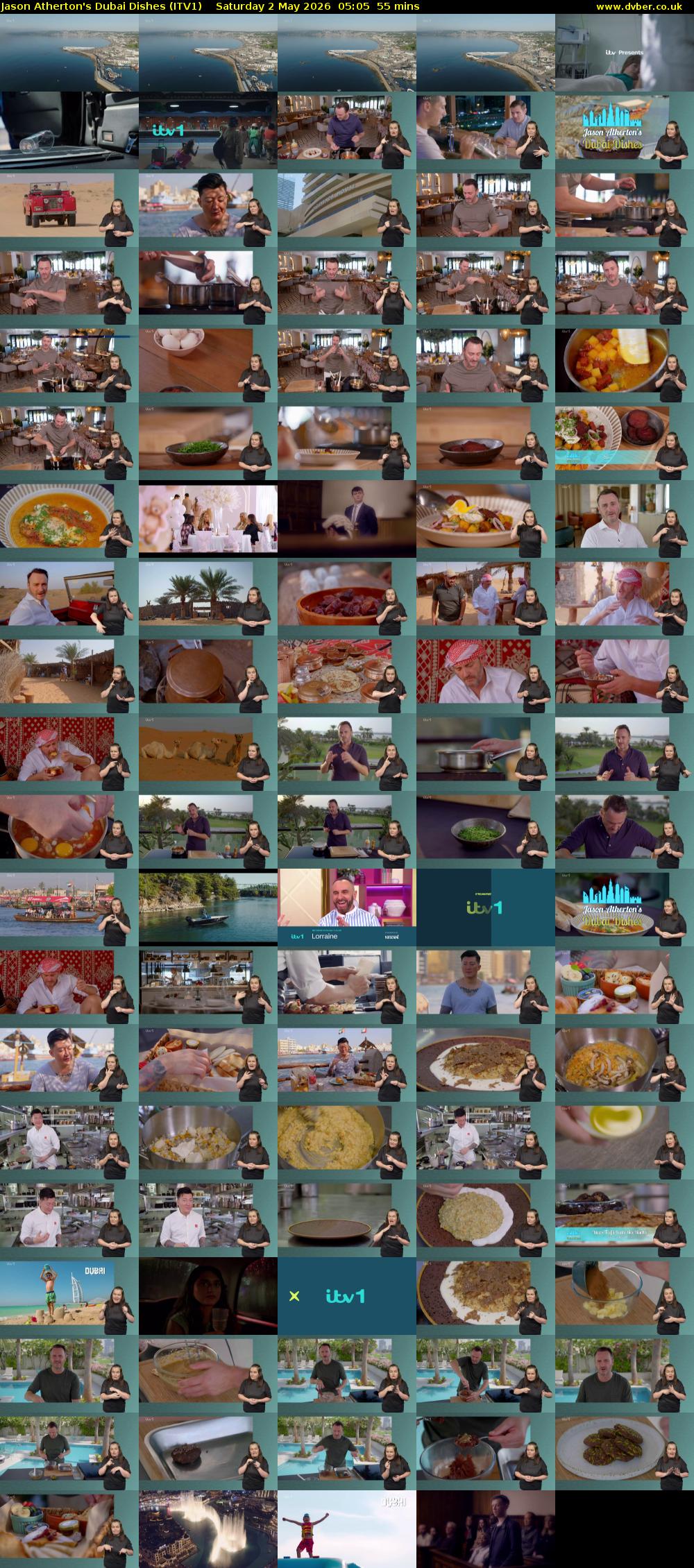 Jason Atherton's Dubai Dishes (ITV1) Saturday 2 May 2026 05:05 - 06:00