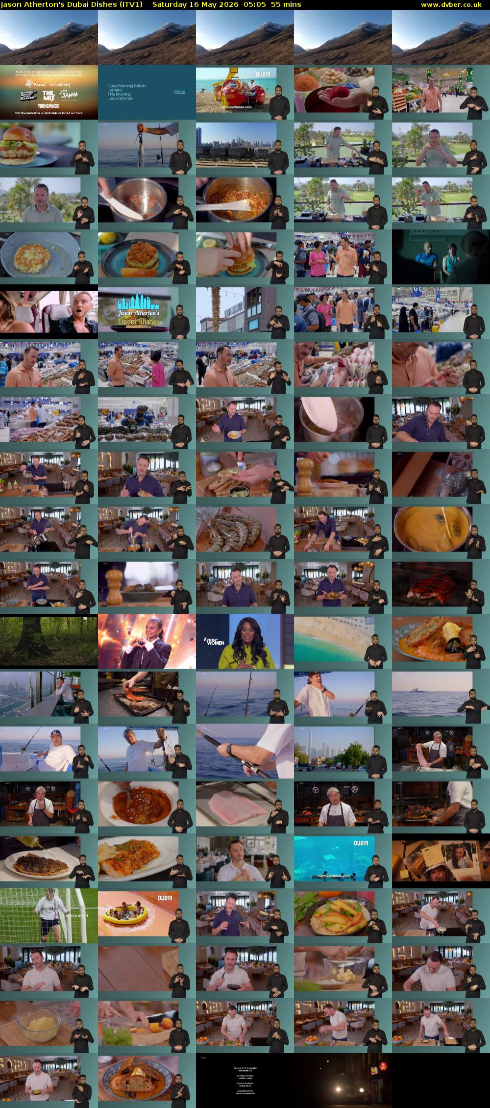 Jason Atherton's Dubai Dishes (ITV1) Saturday 16 May 2026 05:05 - 06:00