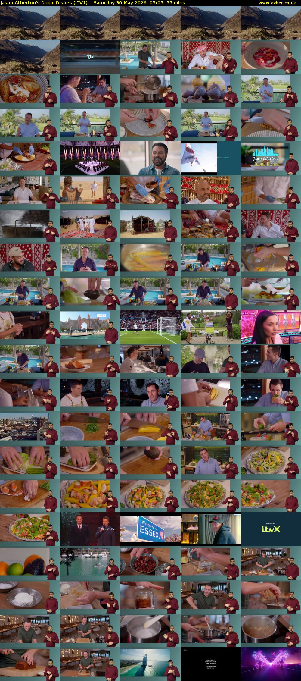 Jason Atherton's Dubai Dishes (ITV1) Saturday 30 May 2026 05:05 - 06:00