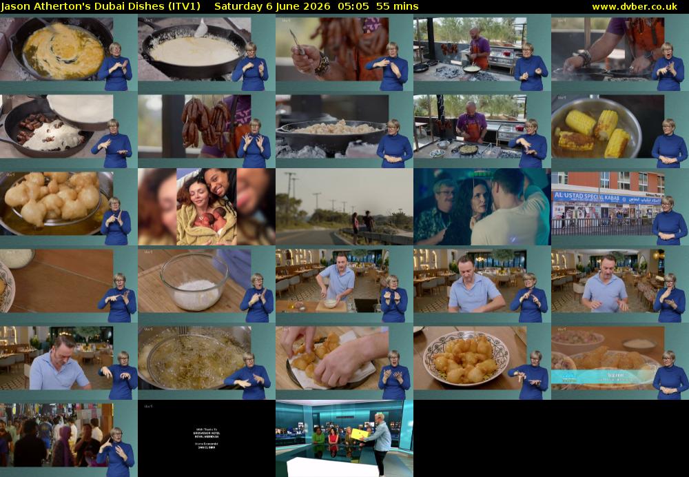 Jason Atherton's Dubai Dishes (ITV1) Saturday 6 June 2026 05:05 - 06:00