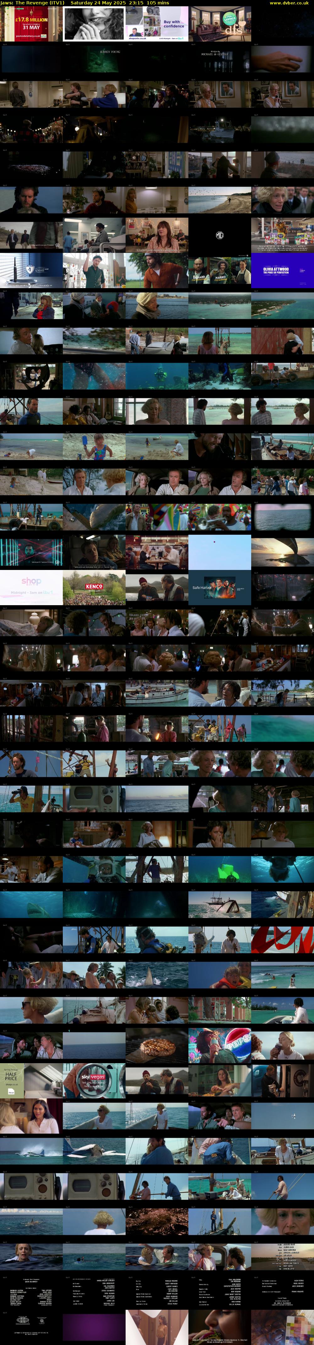 Jaws: The Revenge (ITV1) Saturday 24 May 2025 23:15 - 01:00