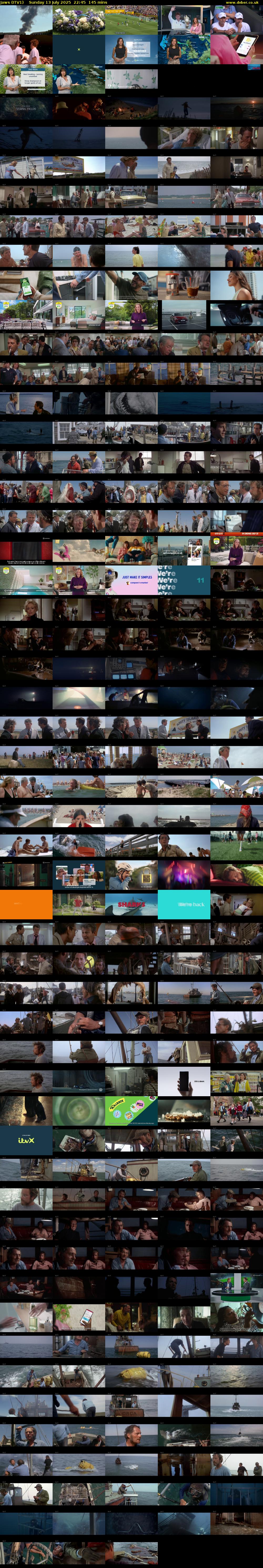 Jaws (ITV1) Sunday 13 July 2025 22:45 - 01:10