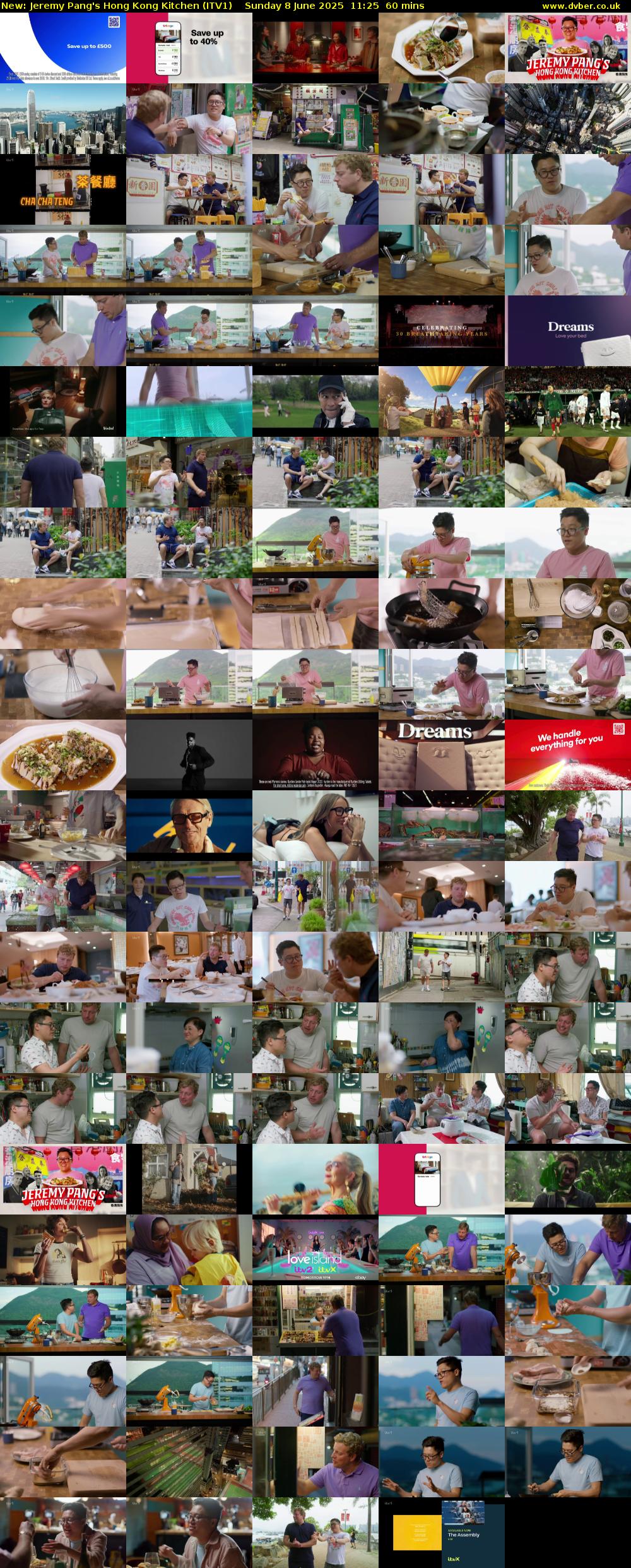 Jeremy Pang's Hong Kong Kitchen (ITV1) Sunday 8 June 2025 11:25 - 12:25