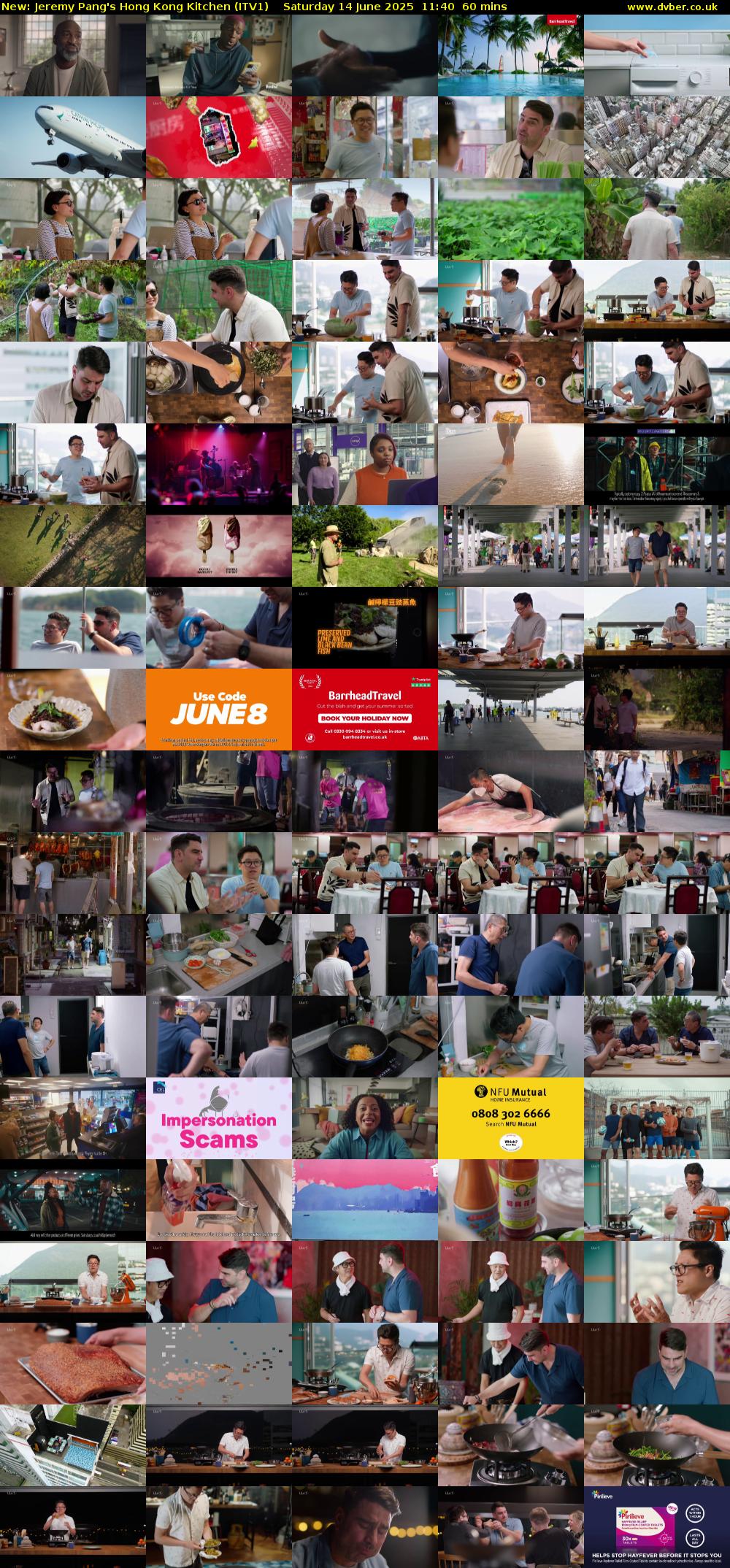 Jeremy Pang's Hong Kong Kitchen (ITV1) Saturday 14 June 2025 11:40 - 12:40