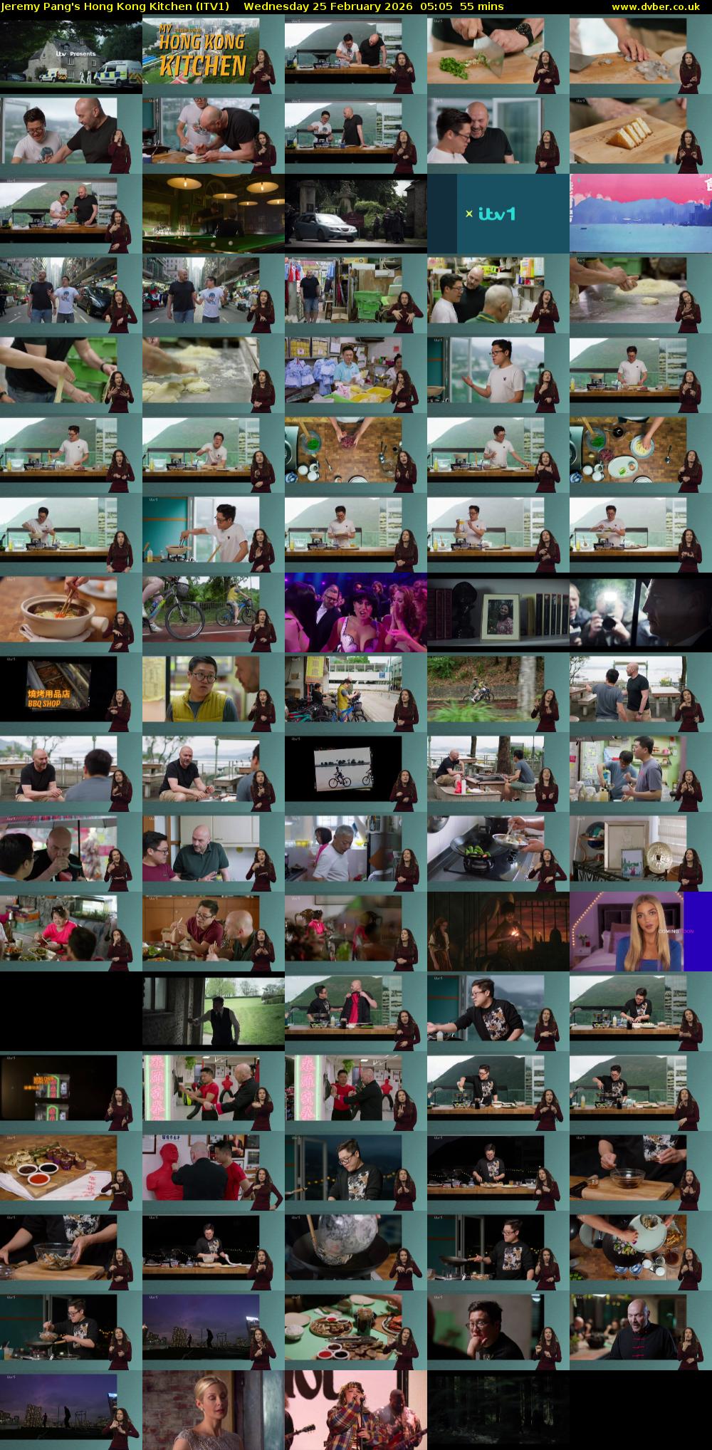 Jeremy Pang's Hong Kong Kitchen (ITV1) Wednesday 25 February 2026 05:05 - 06:00