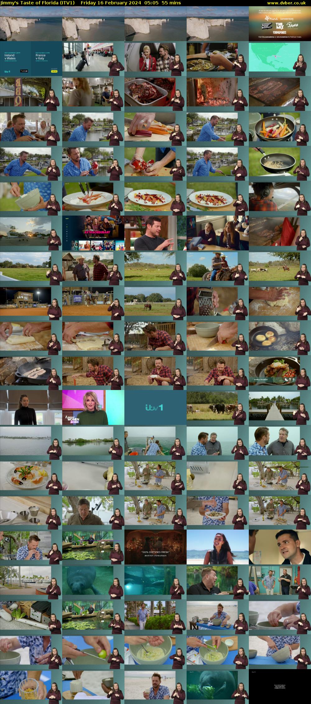 Jimmy's Taste of Florida (ITV1) Friday 16 February 2024 05:05 - 06:00