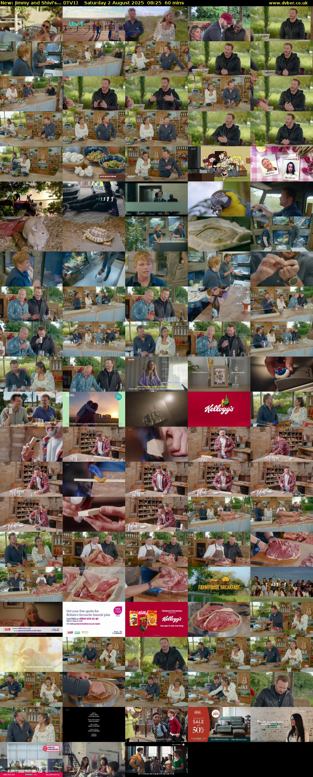 Jimmy and Shivi's... (ITV1) Saturday 2 August 2025 08:25 - 09:25