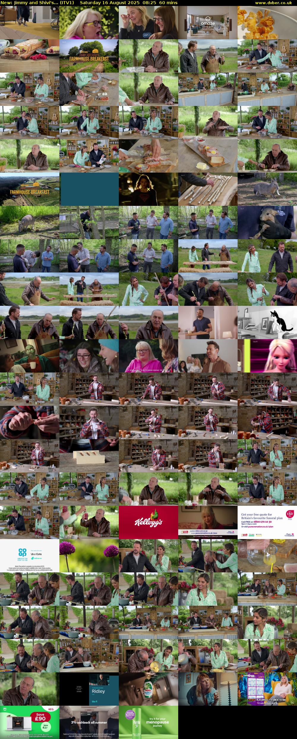 Jimmy and Shivi's... (ITV1) Saturday 16 August 2025 08:25 - 09:25