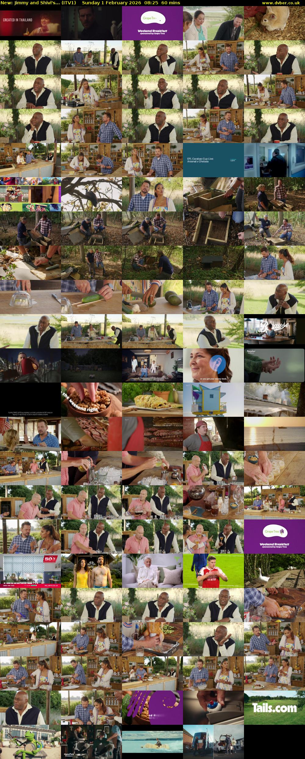 Jimmy and Shivi's... (ITV1) Sunday 1 February 2026 08:25 - 09:25