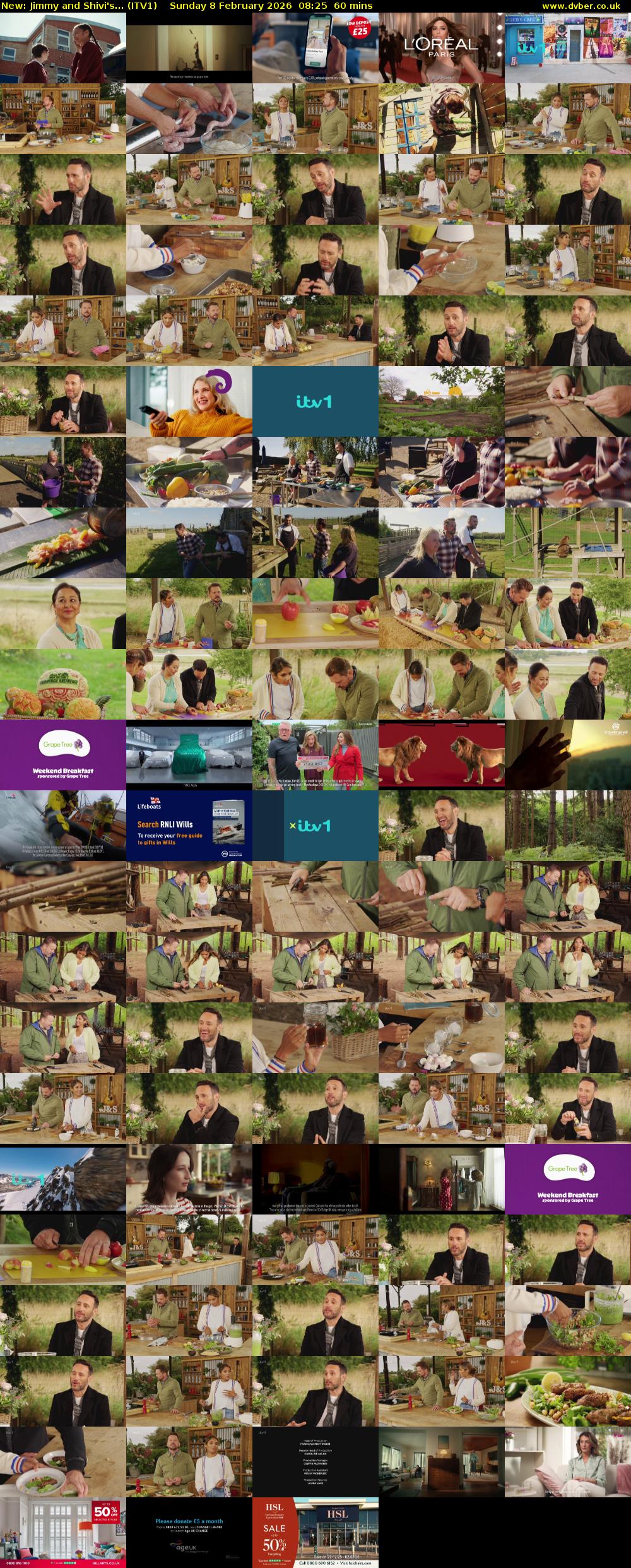 Jimmy and Shivi's... (ITV1) Sunday 8 February 2026 08:25 - 09:25