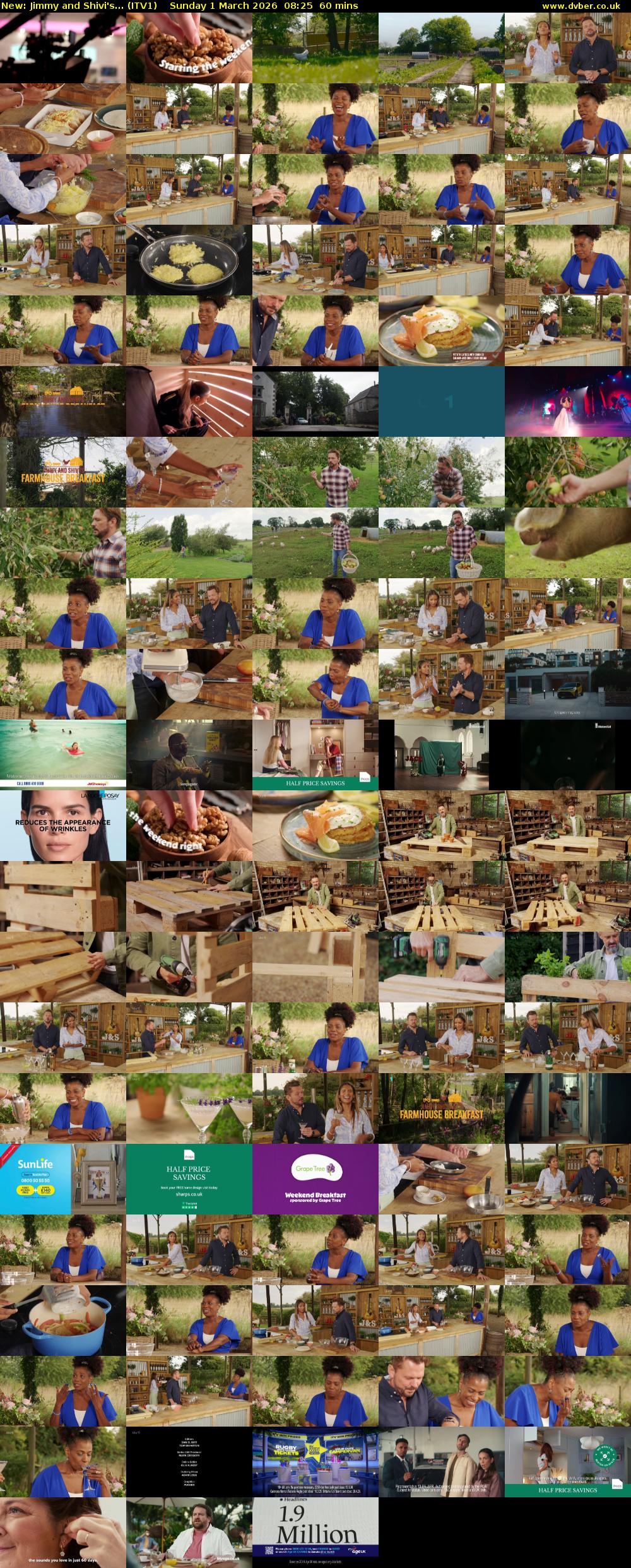 Jimmy and Shivi's... (ITV1) Sunday 1 March 2026 08:25 - 09:25