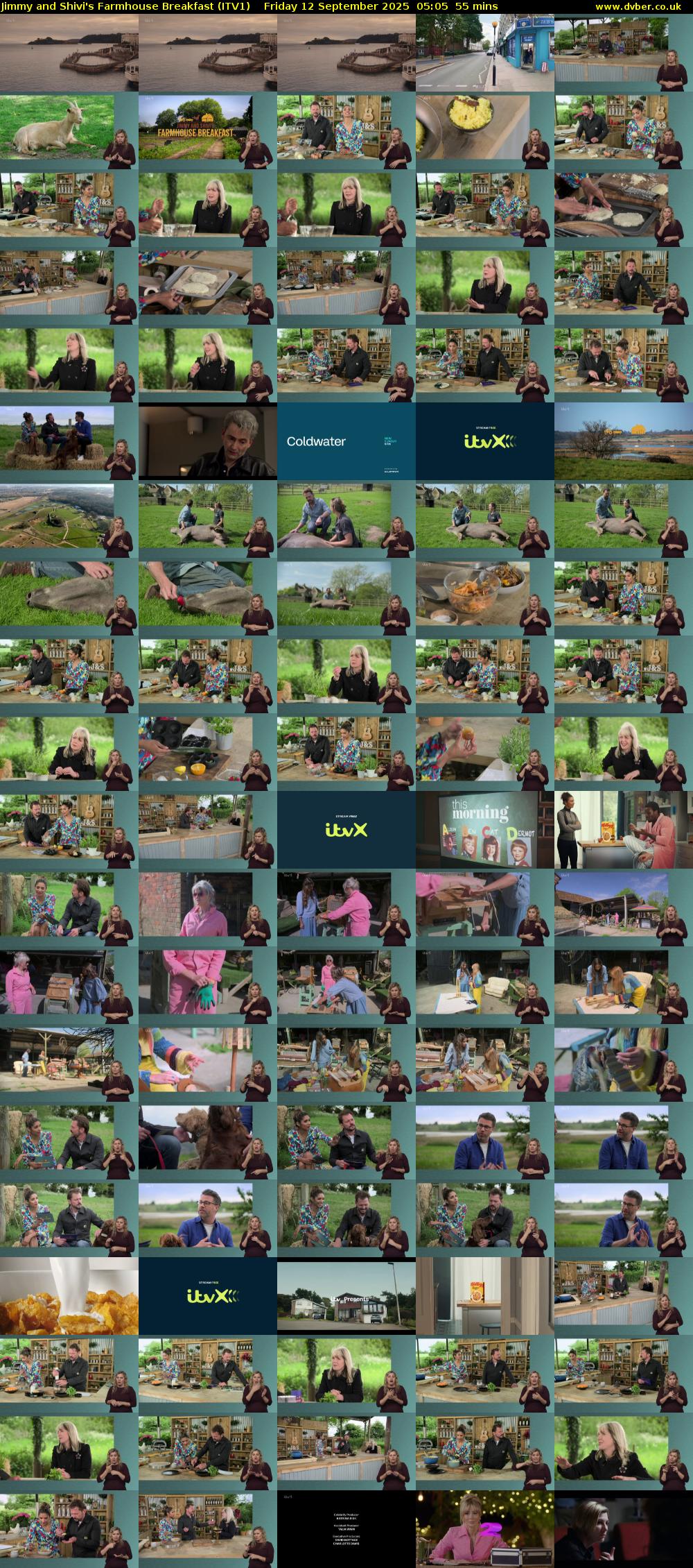 Jimmy and Shivi's Farmhouse Breakfast (ITV1) Friday 12 September 2025 05:05 - 06:00