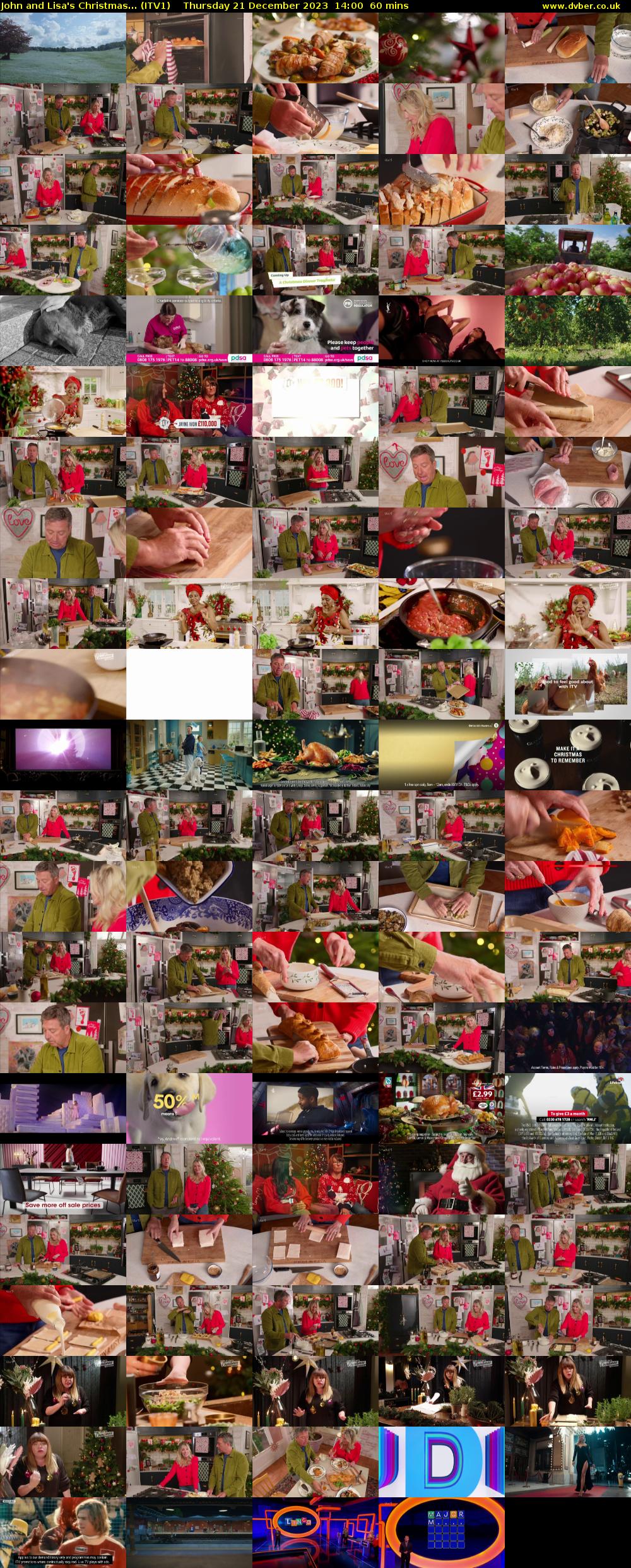 John and Lisa's Christmas... (ITV1) Thursday 21 December 2023 14:00 - 15:00
