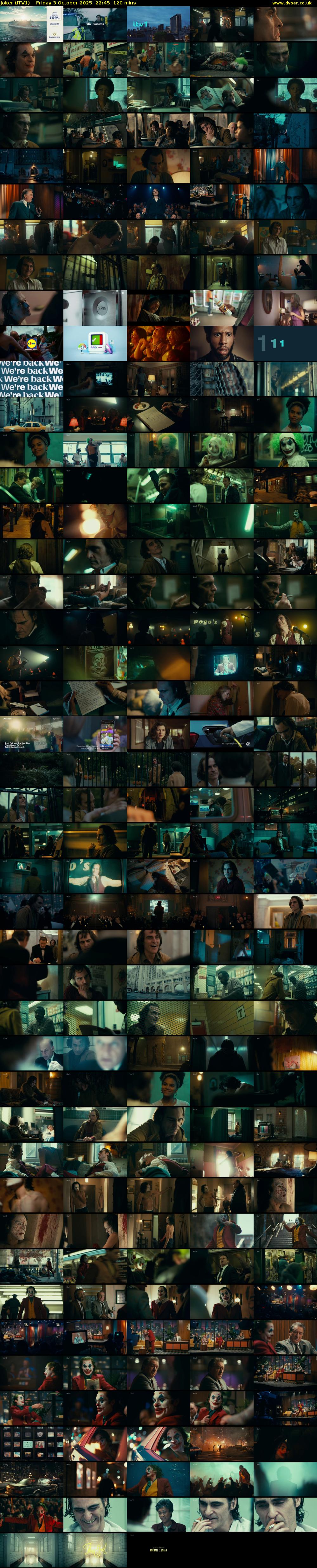 Joker (ITV1) Friday 3 October 2025 22:45 - 00:45