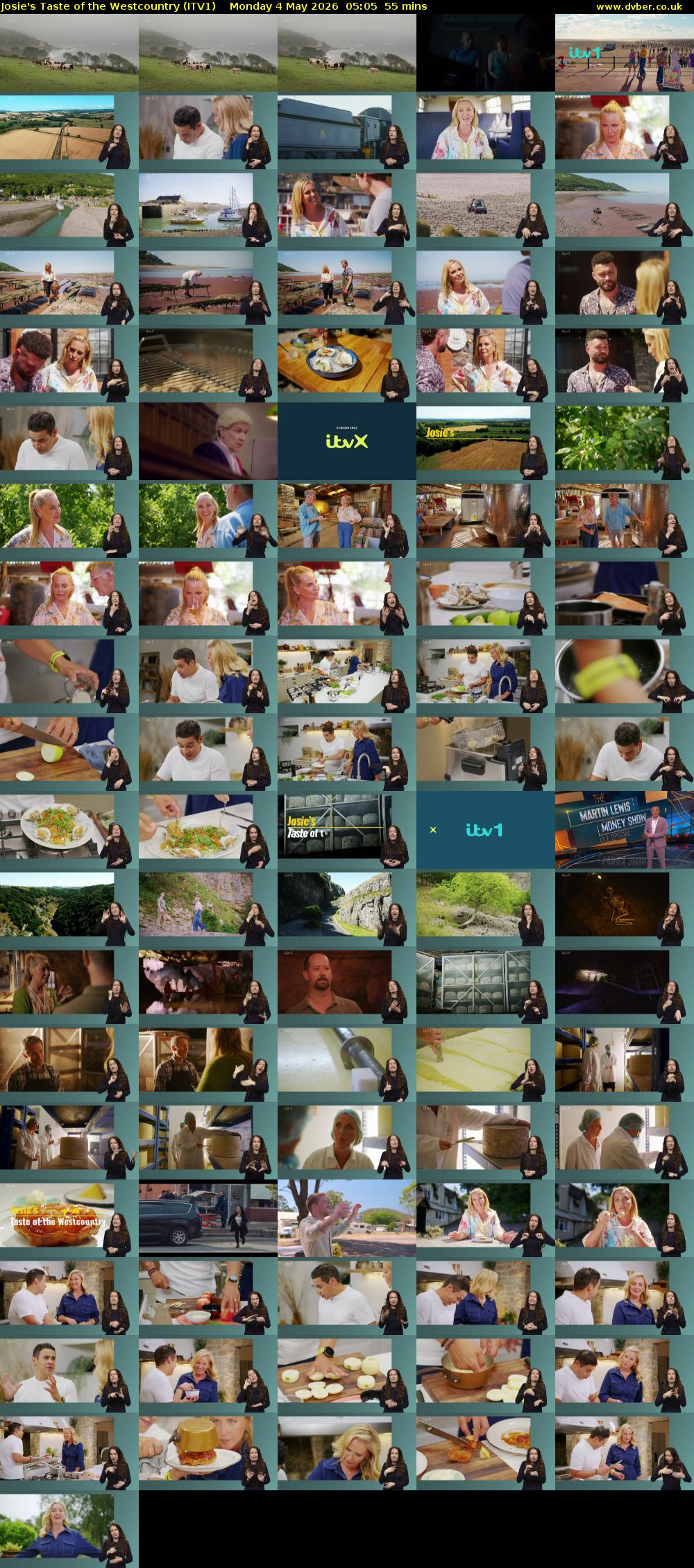 Josie's Taste of the Westcountry (ITV1) Monday 4 May 2026 05:05 - 06:00