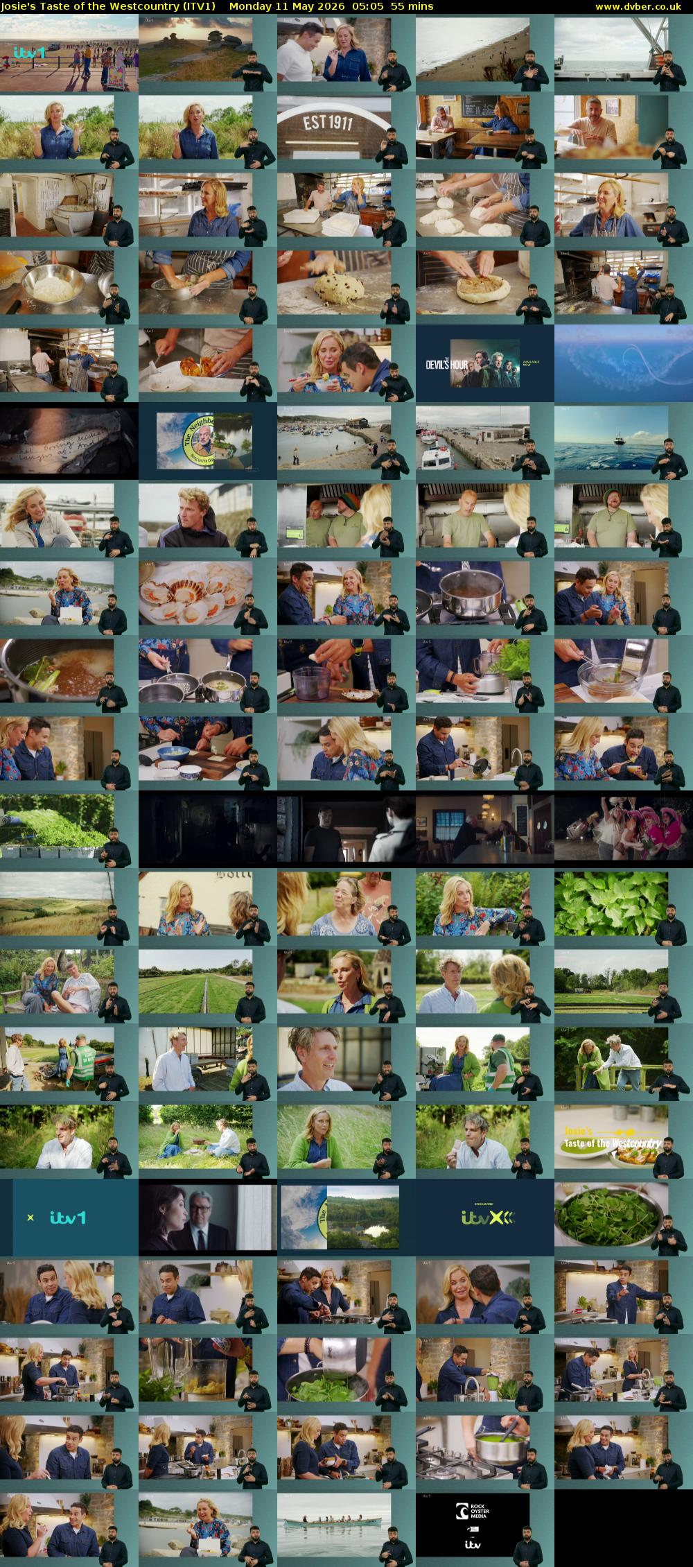Josie's Taste of the Westcountry (ITV1) Monday 11 May 2026 05:05 - 06:00