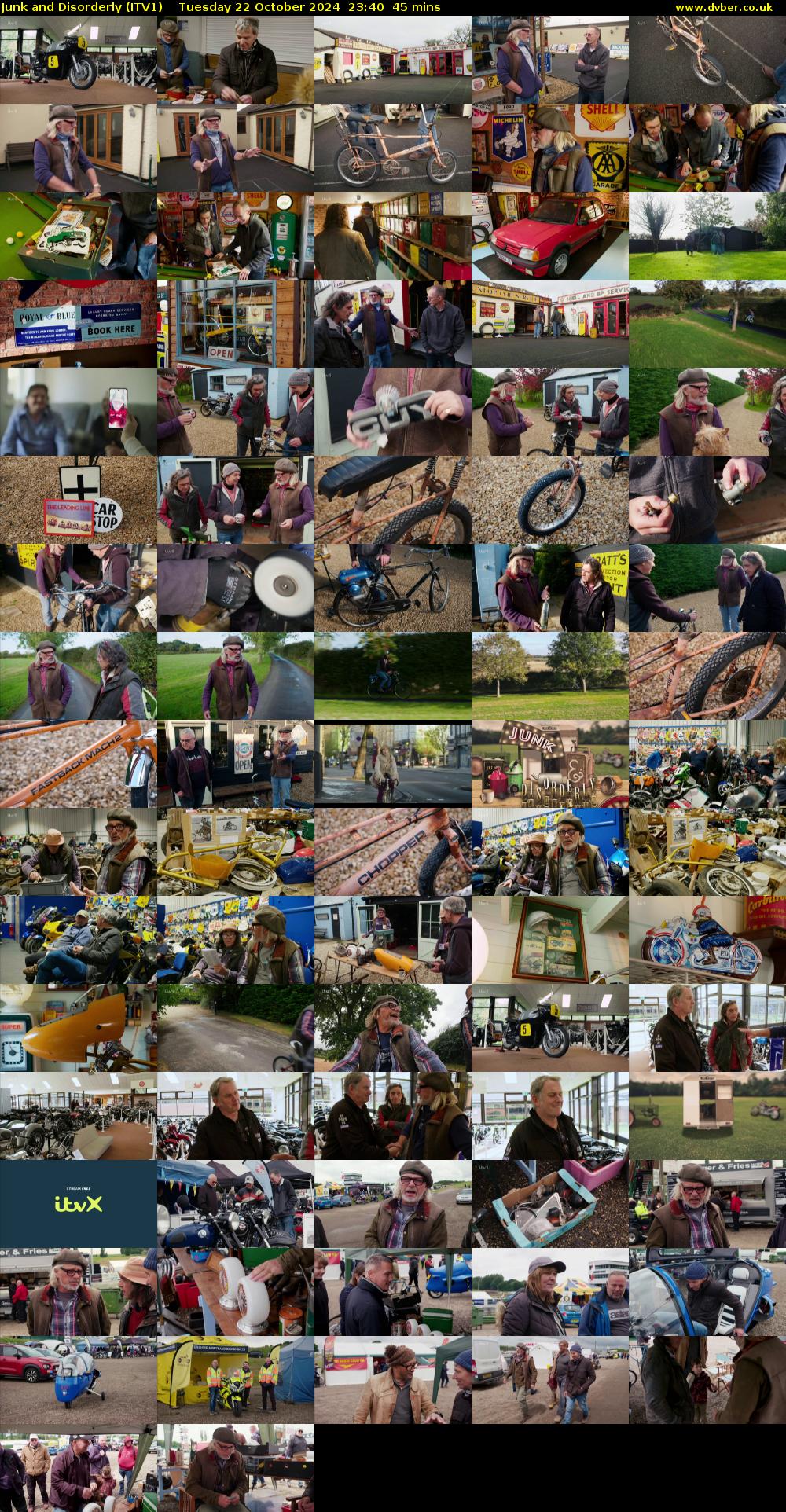 Junk and Disorderly (ITV1) Tuesday 22 October 2024 23:40 - 00:25