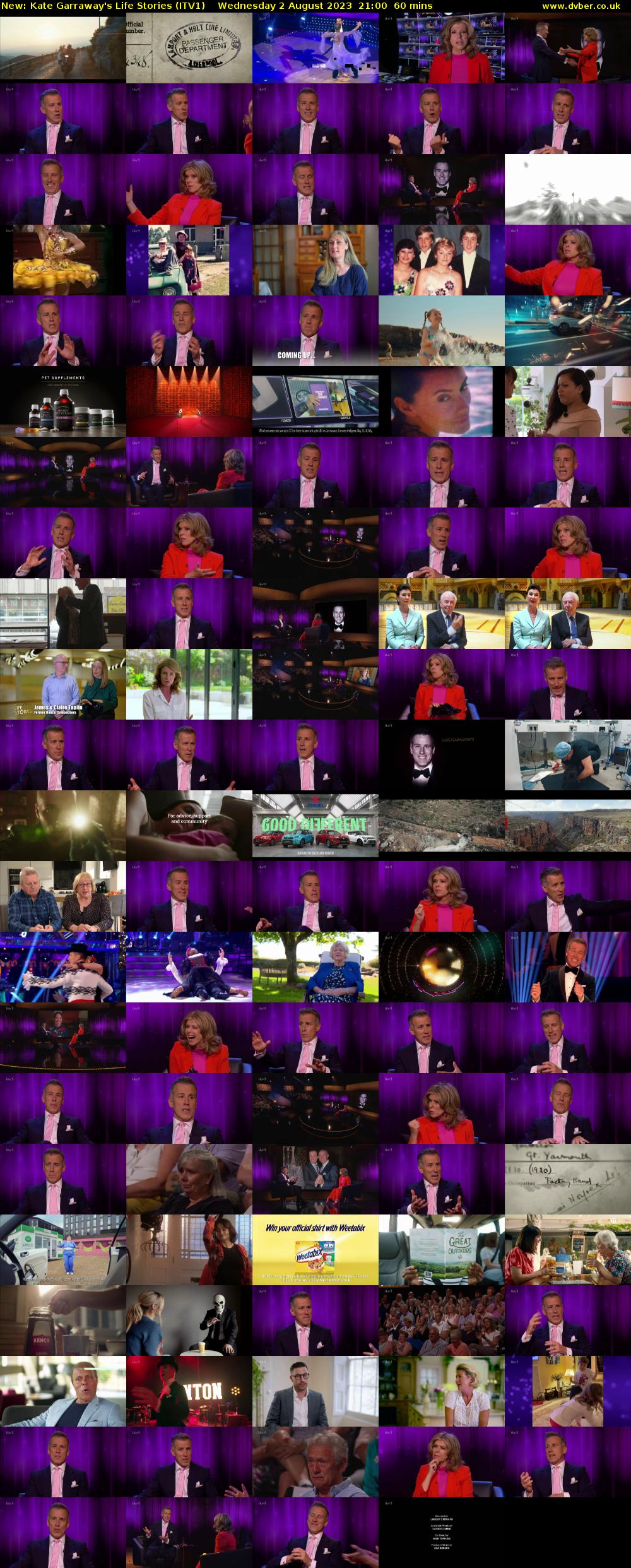 Kate Garraway's Life Stories (ITV1) Wednesday 2 August 2023 21:00 - 22:00