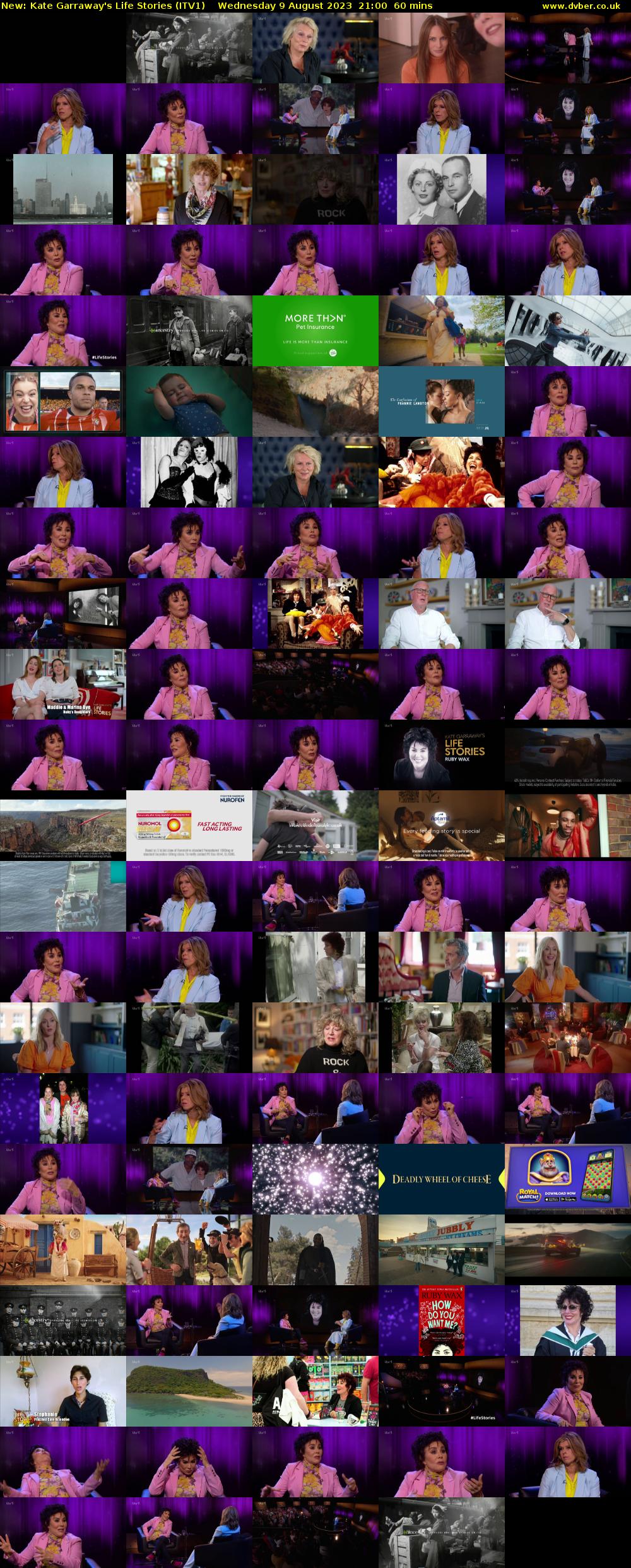 Kate Garraway's Life Stories (ITV1) Wednesday 9 August 2023 21:00 - 22:00