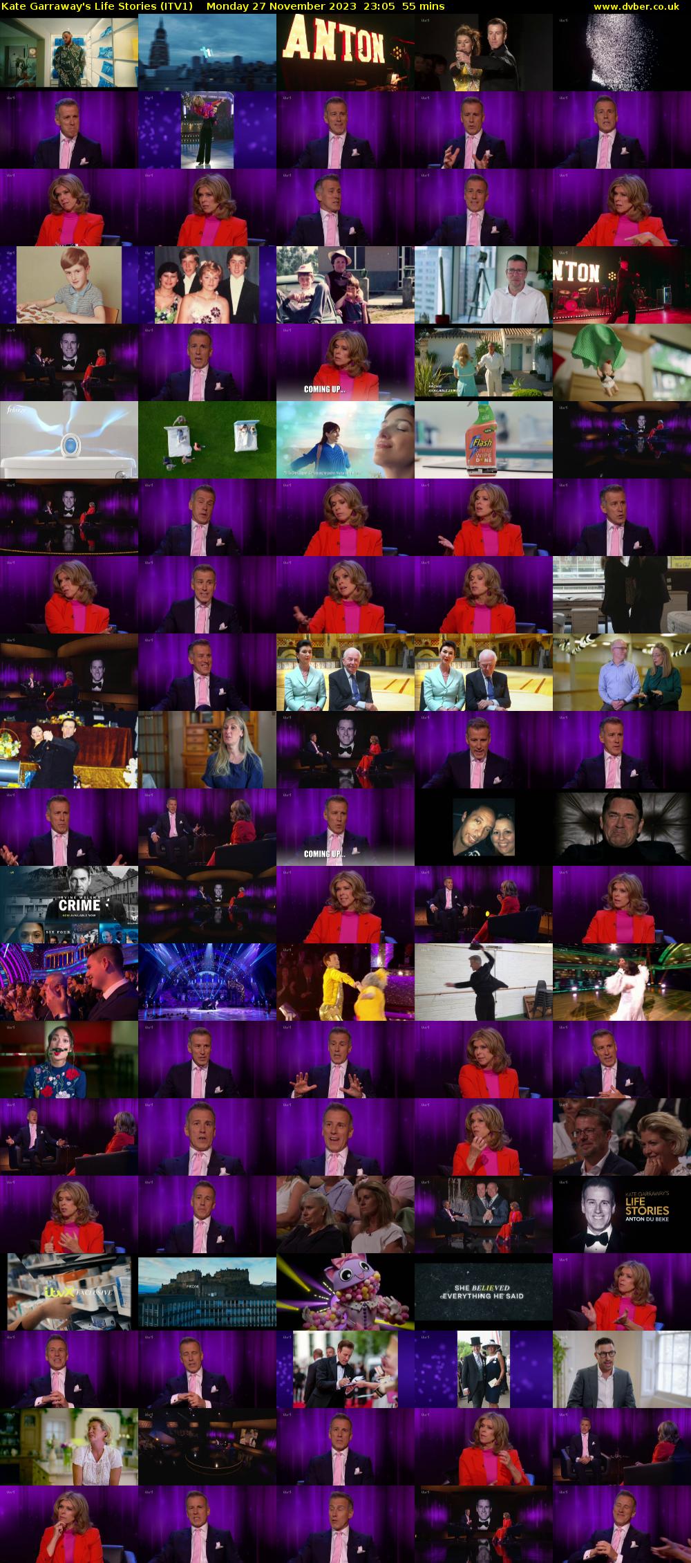 Kate Garraway's Life Stories (ITV1) Monday 27 November 2023 23:05 - 00:00
