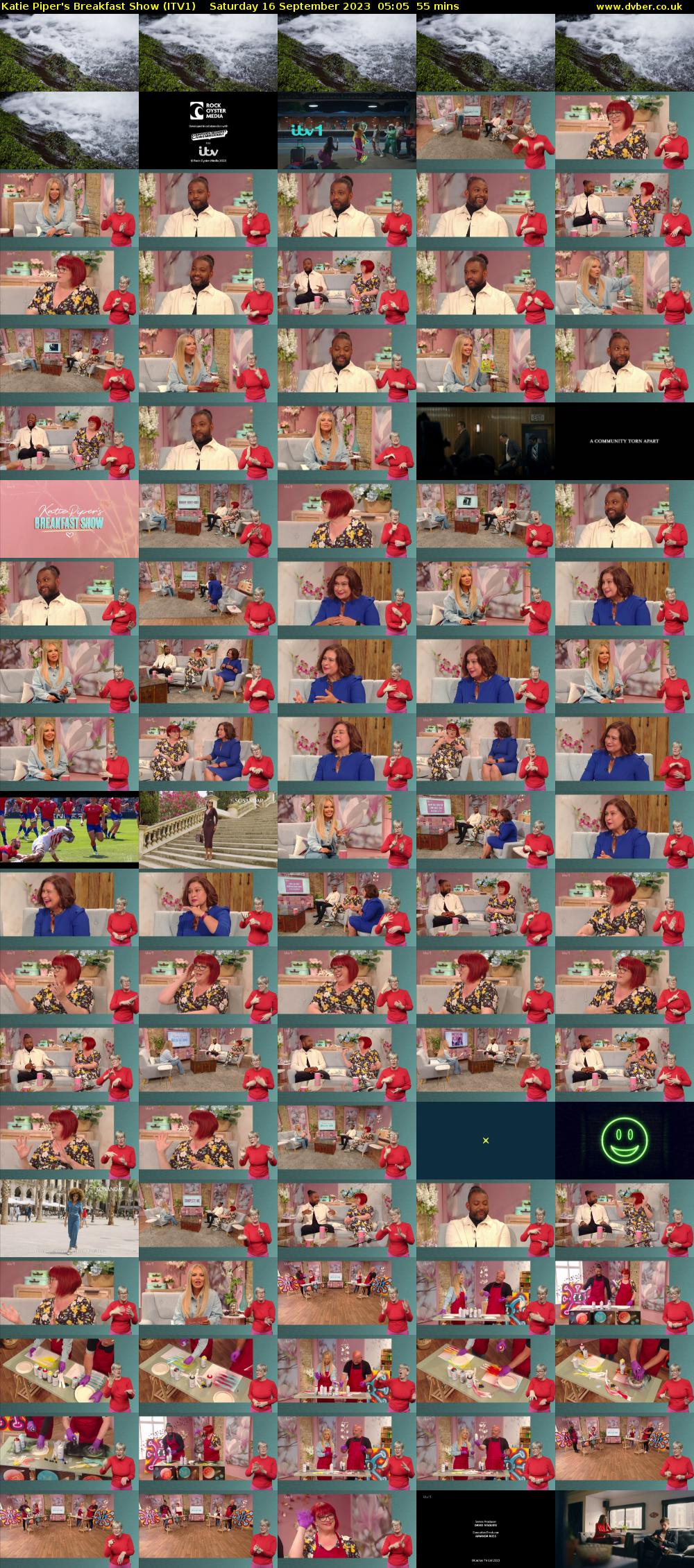 Katie Piper's Breakfast Show (ITV1) Saturday 16 September 2023 05:05 - 06:00