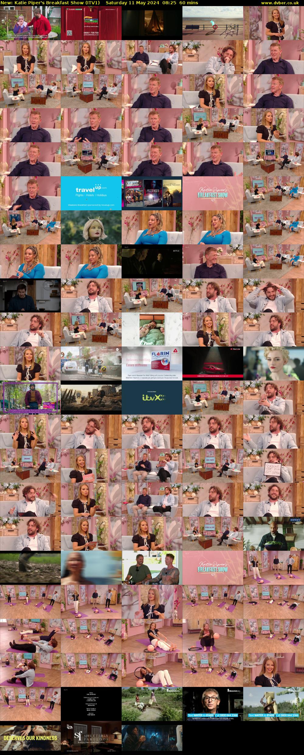 Katie Piper's Breakfast Show (ITV1) Saturday 11 May 2024 08:25 - 09:25