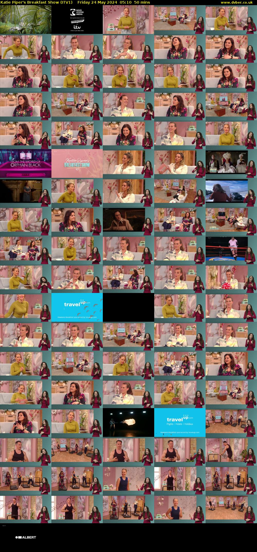 Katie Piper's Breakfast Show (ITV1) Friday 24 May 2024 05:10 - 06:00