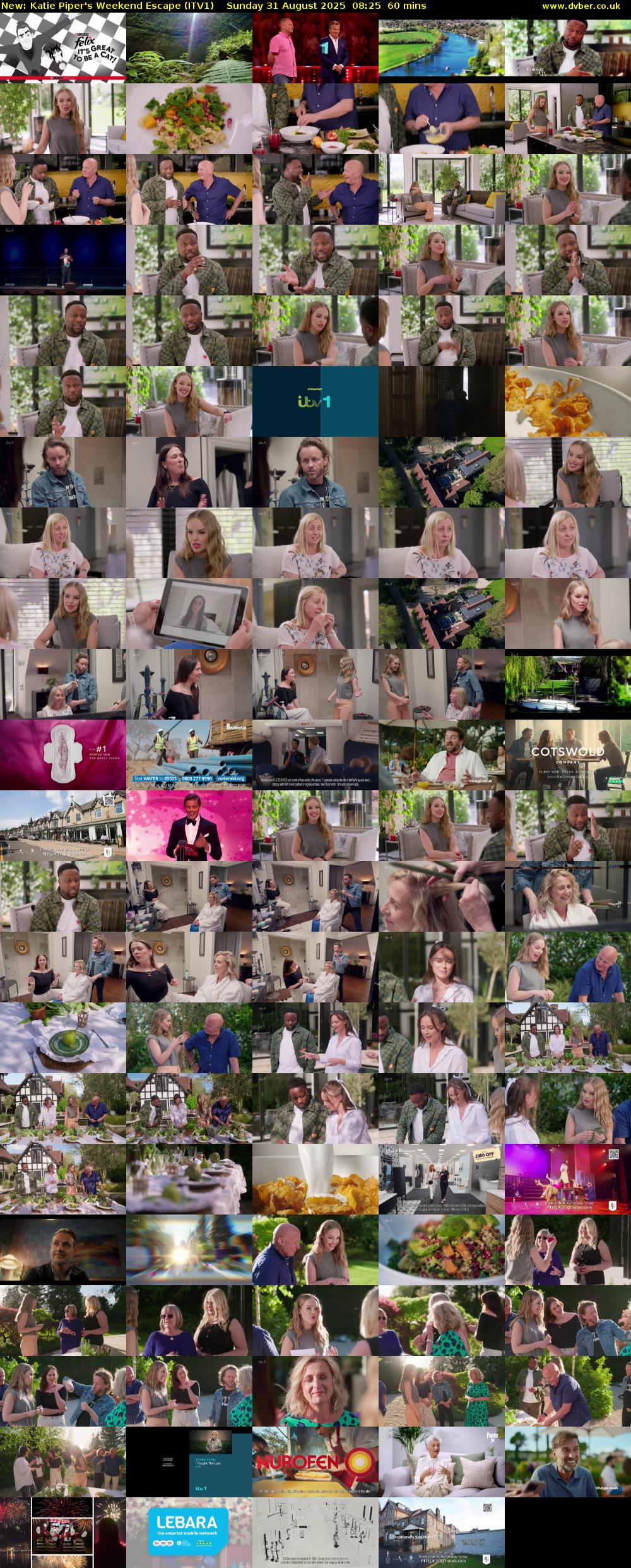 Katie Piper's Weekend Escape (ITV1) Sunday 31 August 2025 08:25 - 09:25