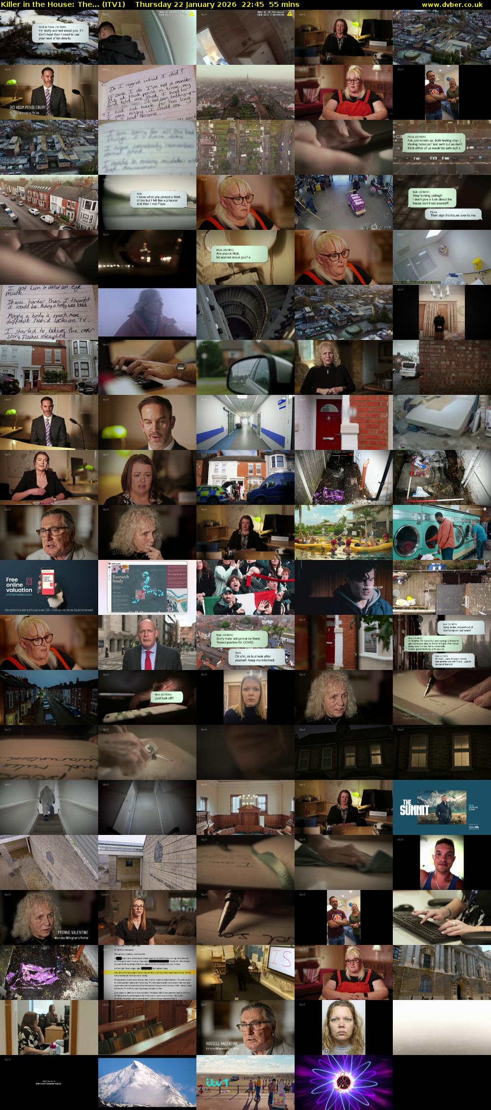 Killer in the House: The... (ITV1) Thursday 22 January 2026 22:45 - 23:40